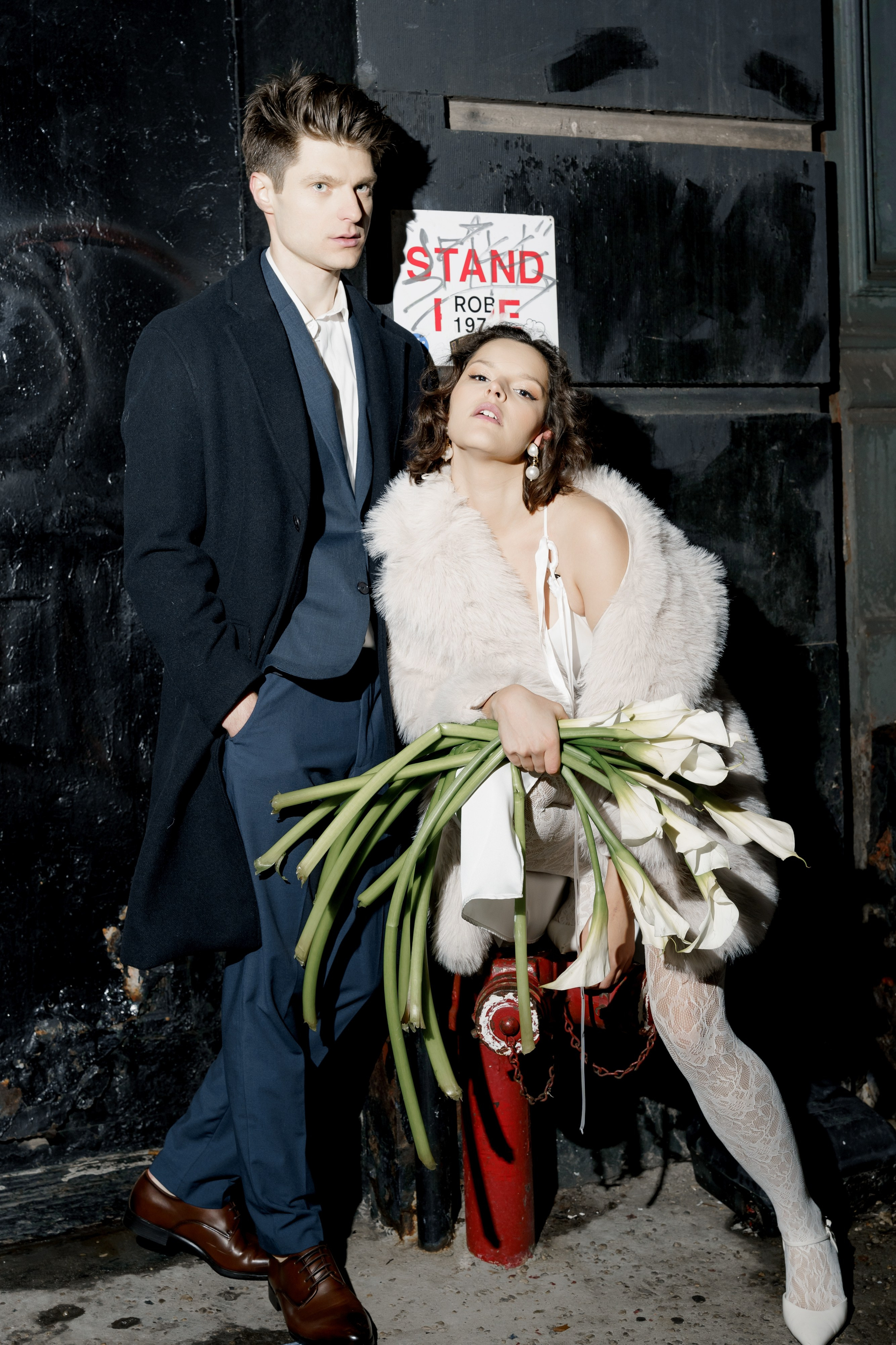 Alina and Dan’s Bold and Stylish Engagement Shoot. Wedding photographer and videographer New York | New Jersey