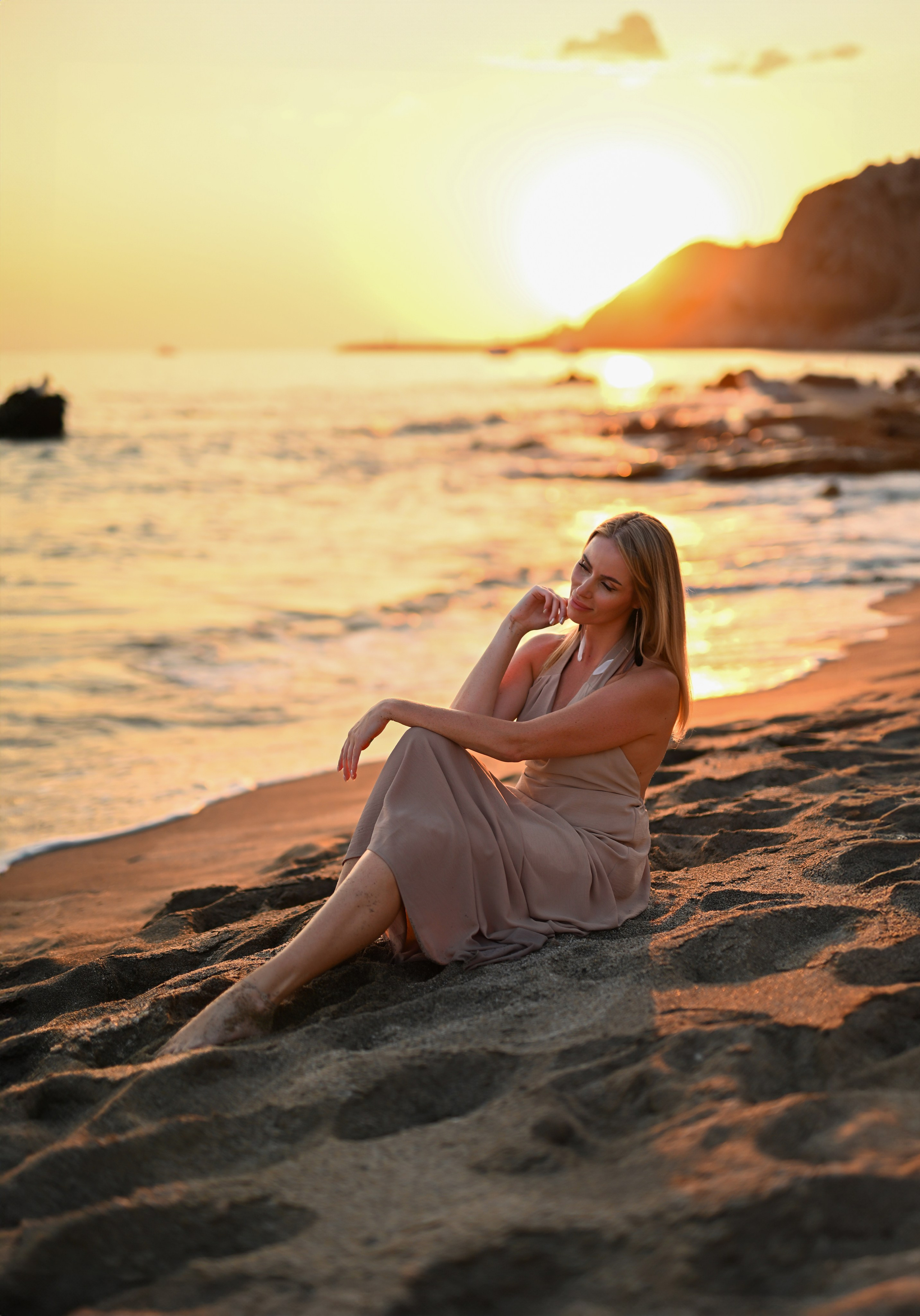 Индивидуальные съемки на пляже — Клеопатра. Photographer in Alanya, Side, Manavgat. Türkiye