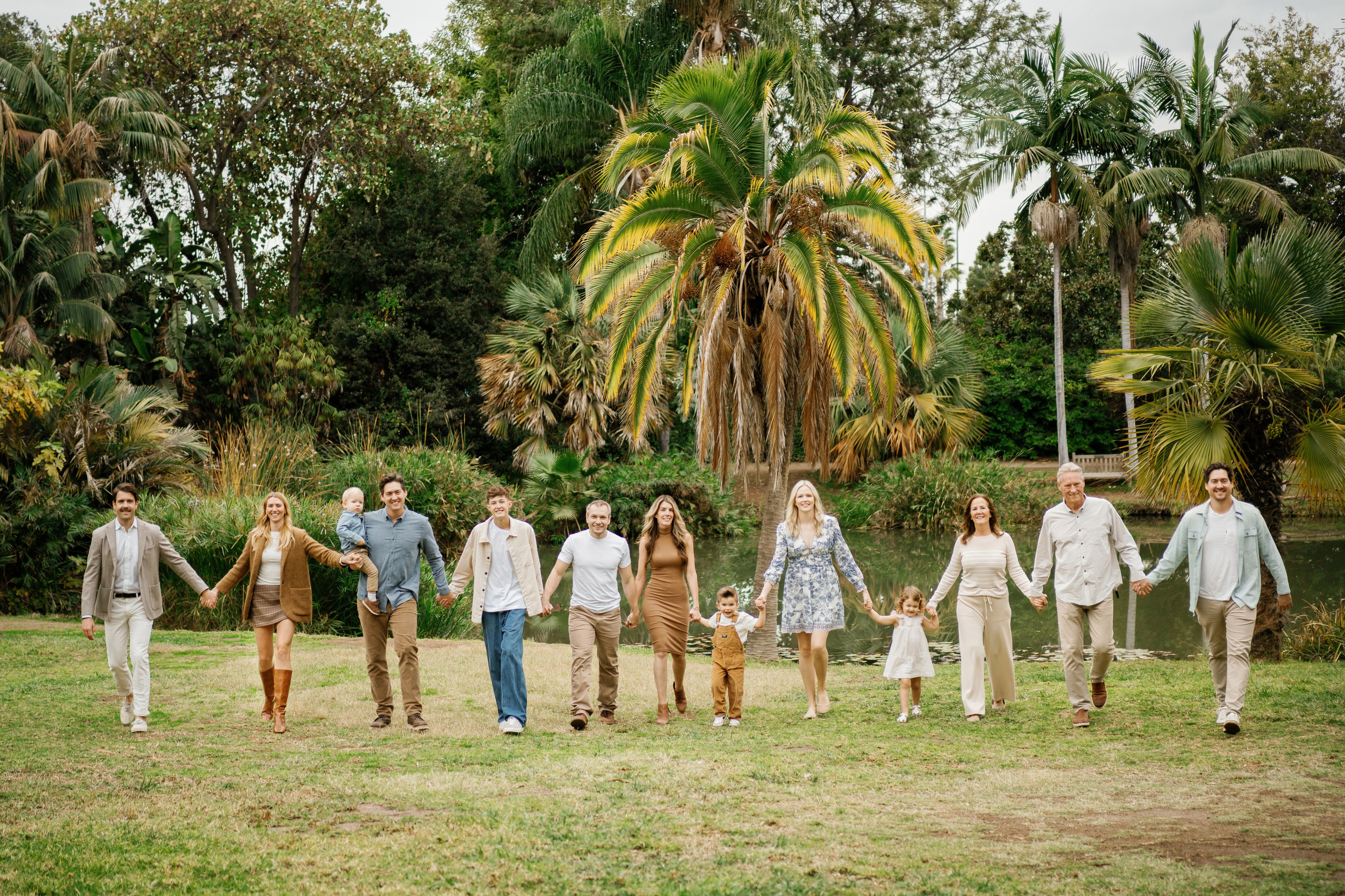 Fullerton Arboretum, California Family Photoshoot. Wedding Photography & Videography Team in California, Los Angeles, San Francisco, San Diego and Travel