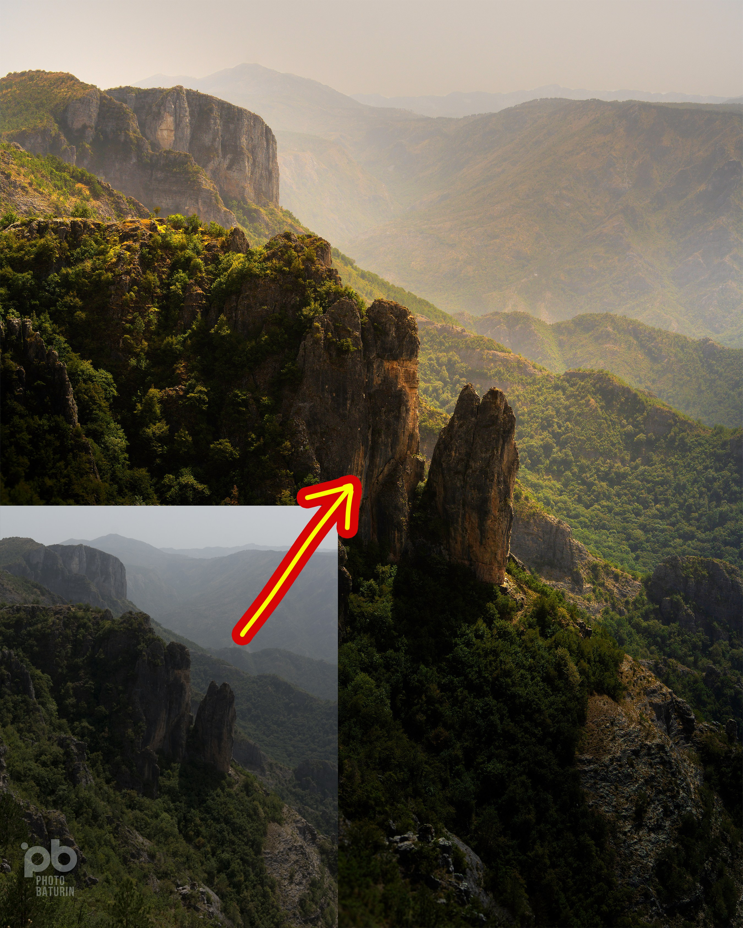 KOSMAŠ: TURNING MIDDAY LIGHT INTO GOLDEN HOUR IN LIGHTROOM. Pavel Baturin Landscape Photography