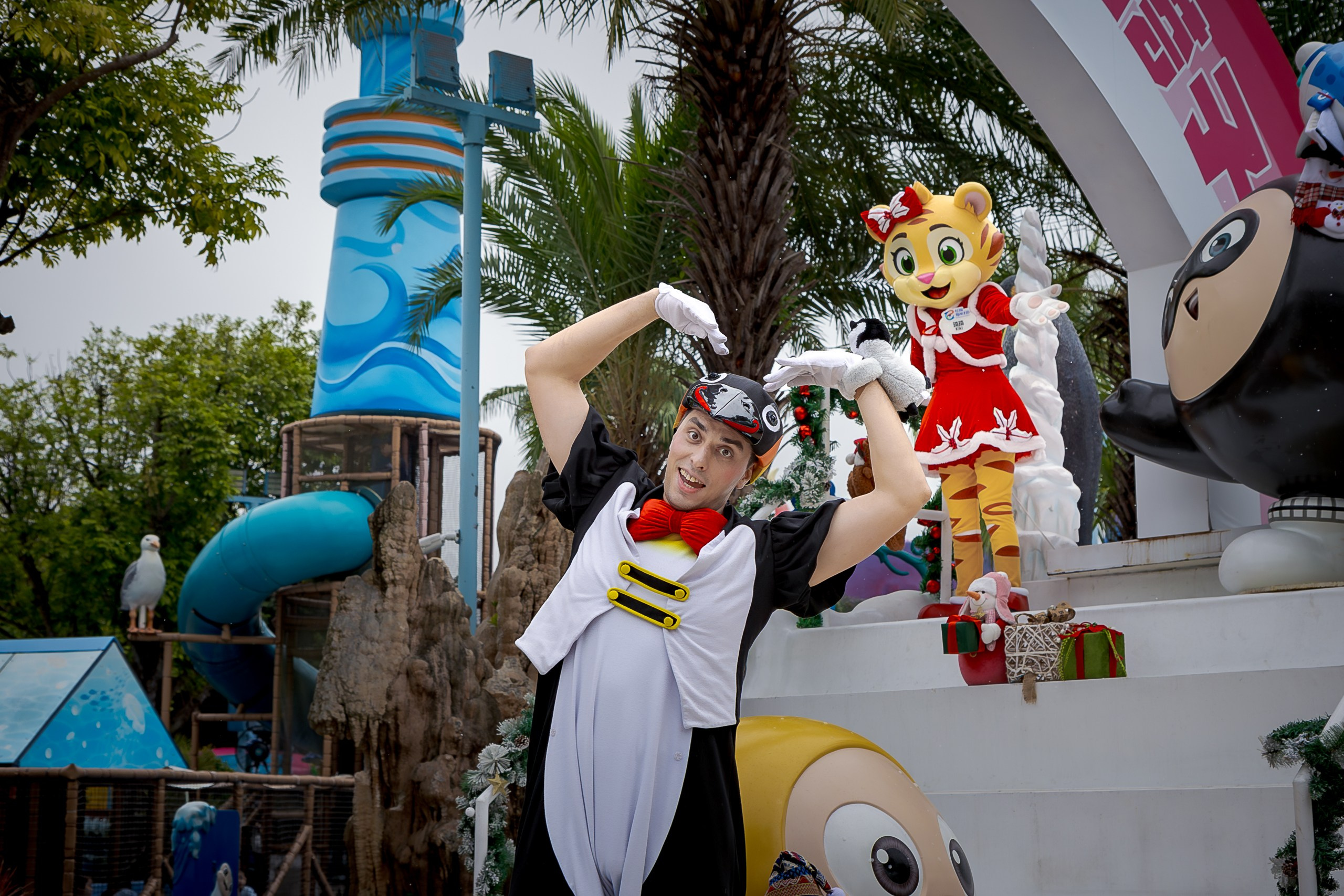 Дневной парад новогодняя версия