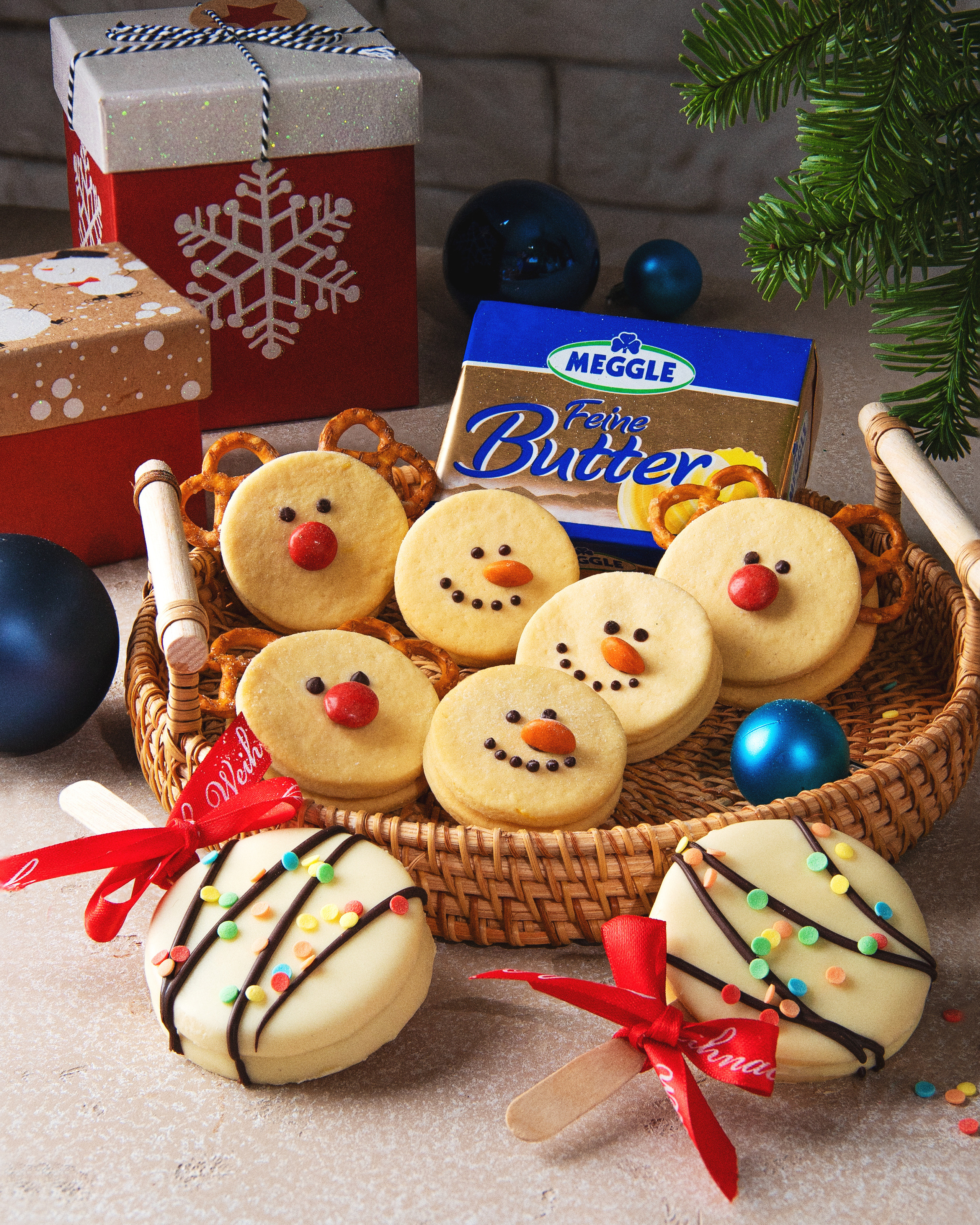 MEGGLE Deutschland Weihnachtszeit. Food & Product Fotografie, Content Creation, Natalja Christ Frankfurt