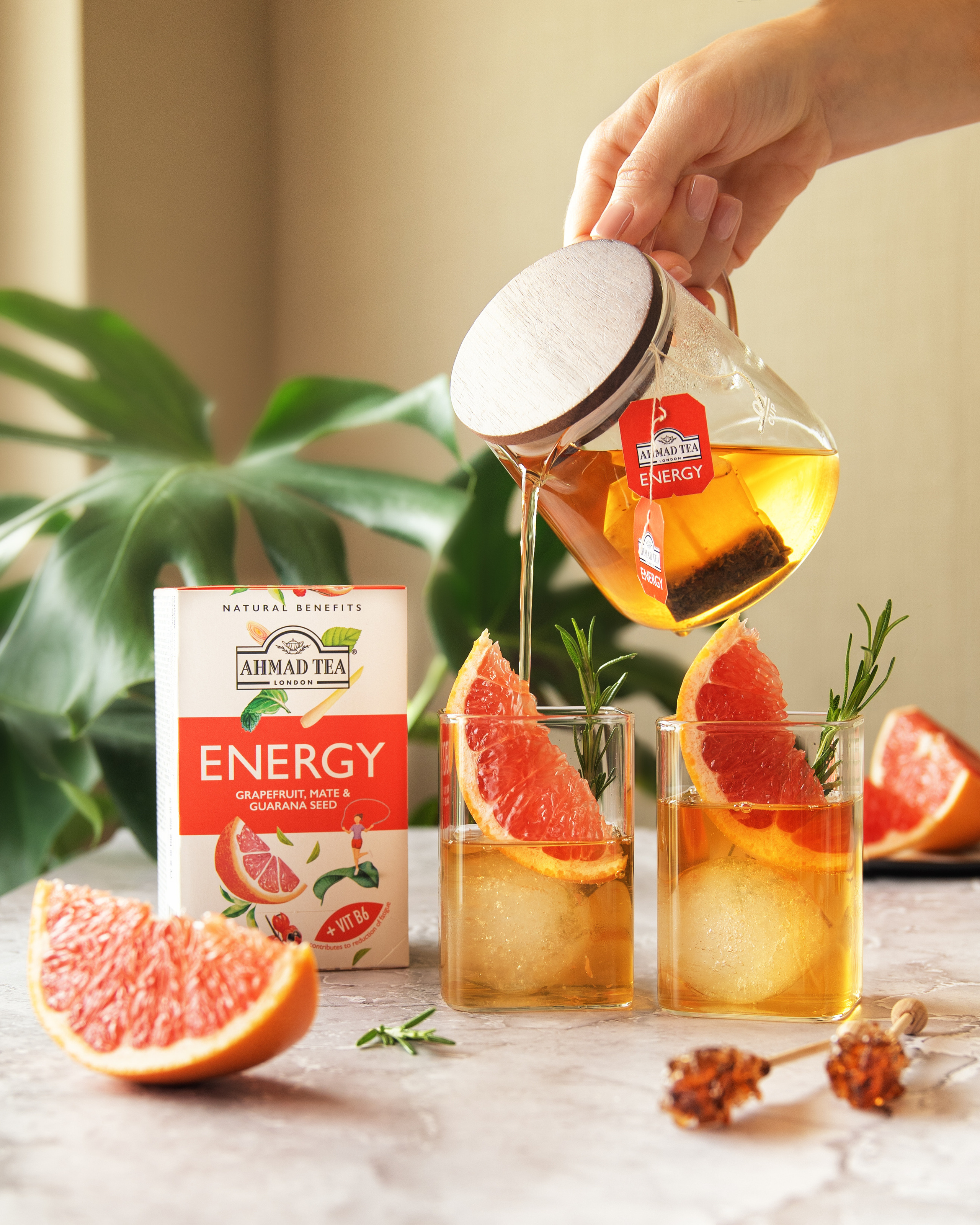 Ahmad Tea. Food & Product Fotografie, Content Creation, Natalja Christ Frankfurt