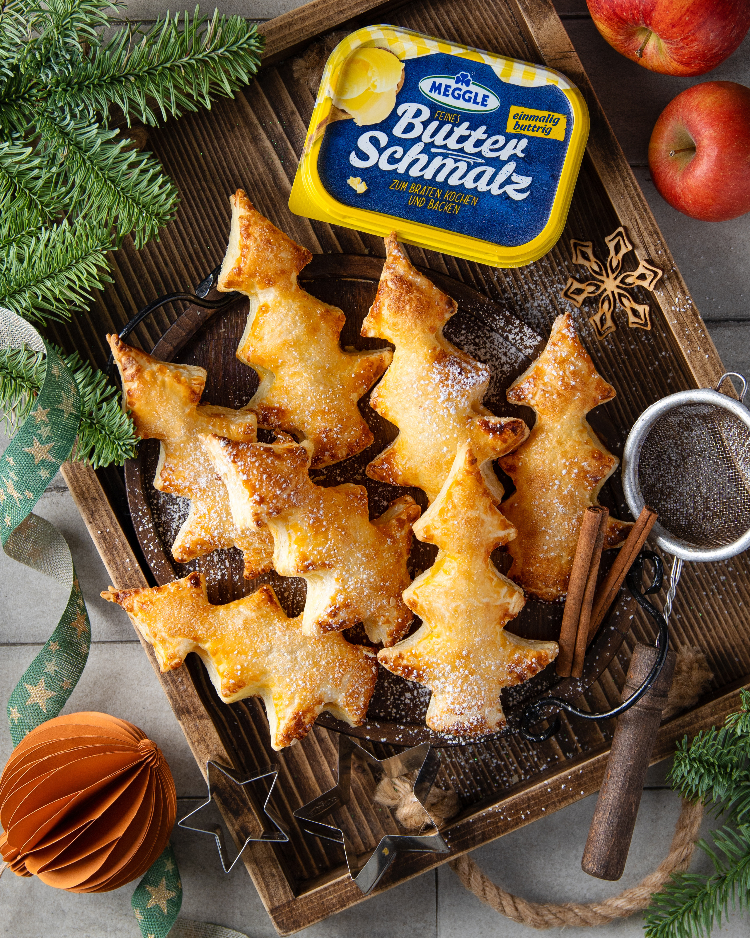 MEGGLE Deutschland Weihnachtszeit. Food & Product Fotografie, Content Creation, Natalja Christ Frankfurt