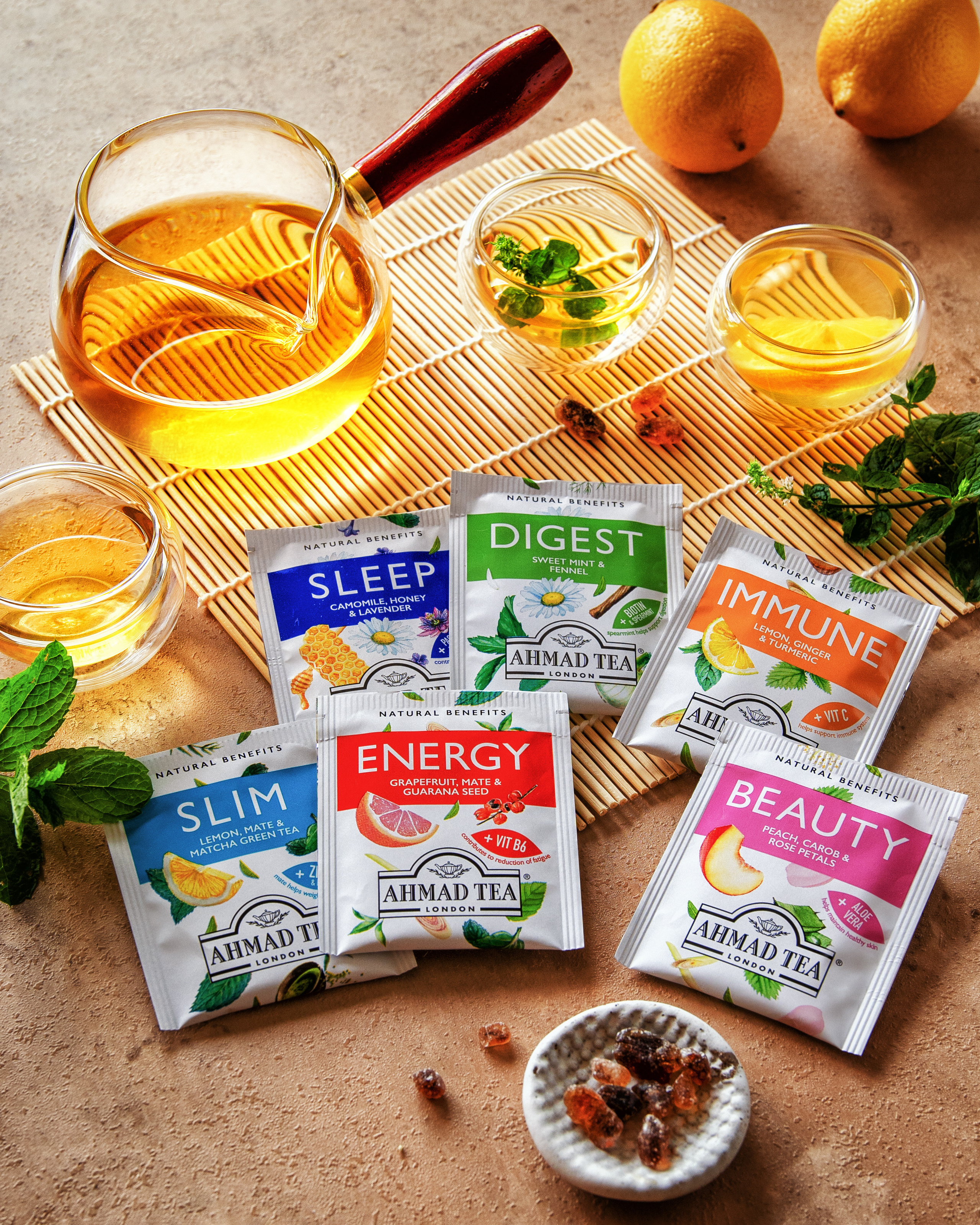 Ahmad Tea. Food & Product Fotografie, Content Creation, Natalja Christ Frankfurt