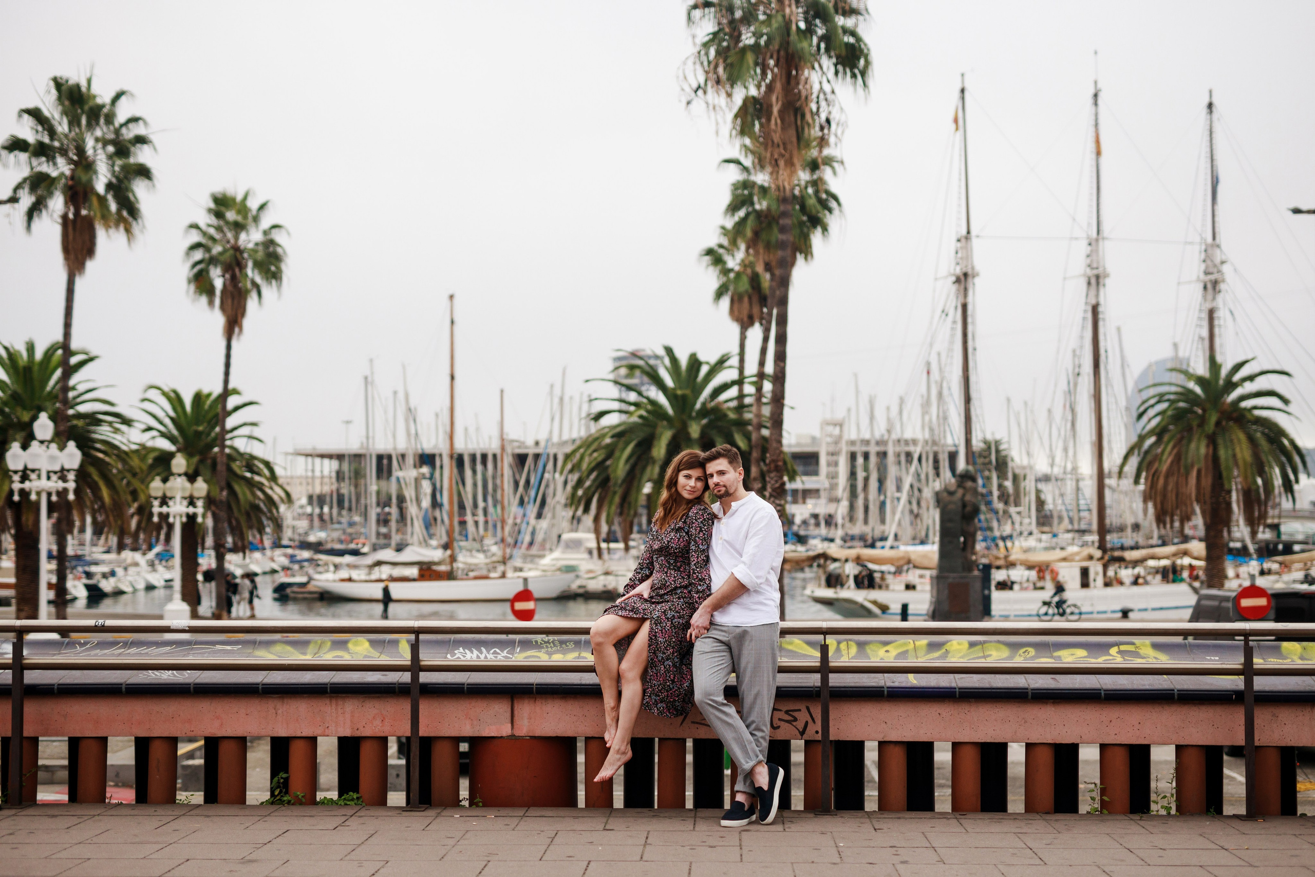 Damian i Monika. Fotograf w Barcelonie Hiszpanii Maslik Yulia