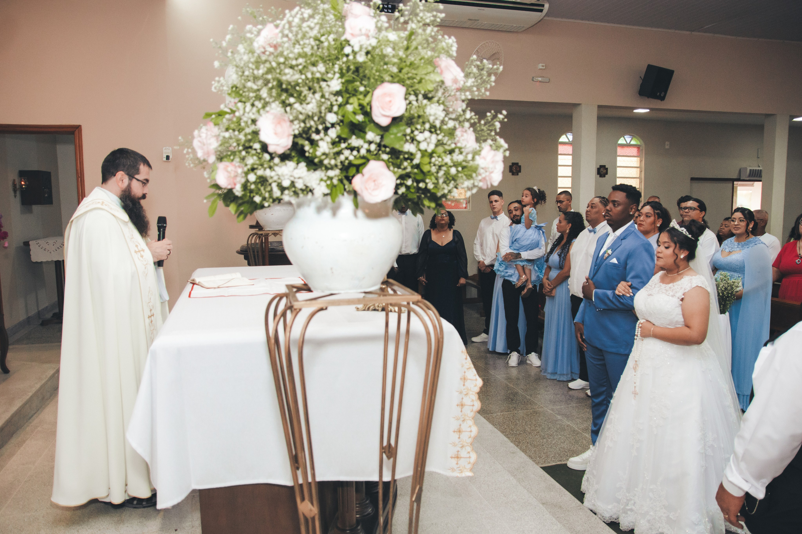 Maria Eduarda e Gabriel — Religioso. Fotógrafa de casamento e festa infantis em Marilía, São Paulo