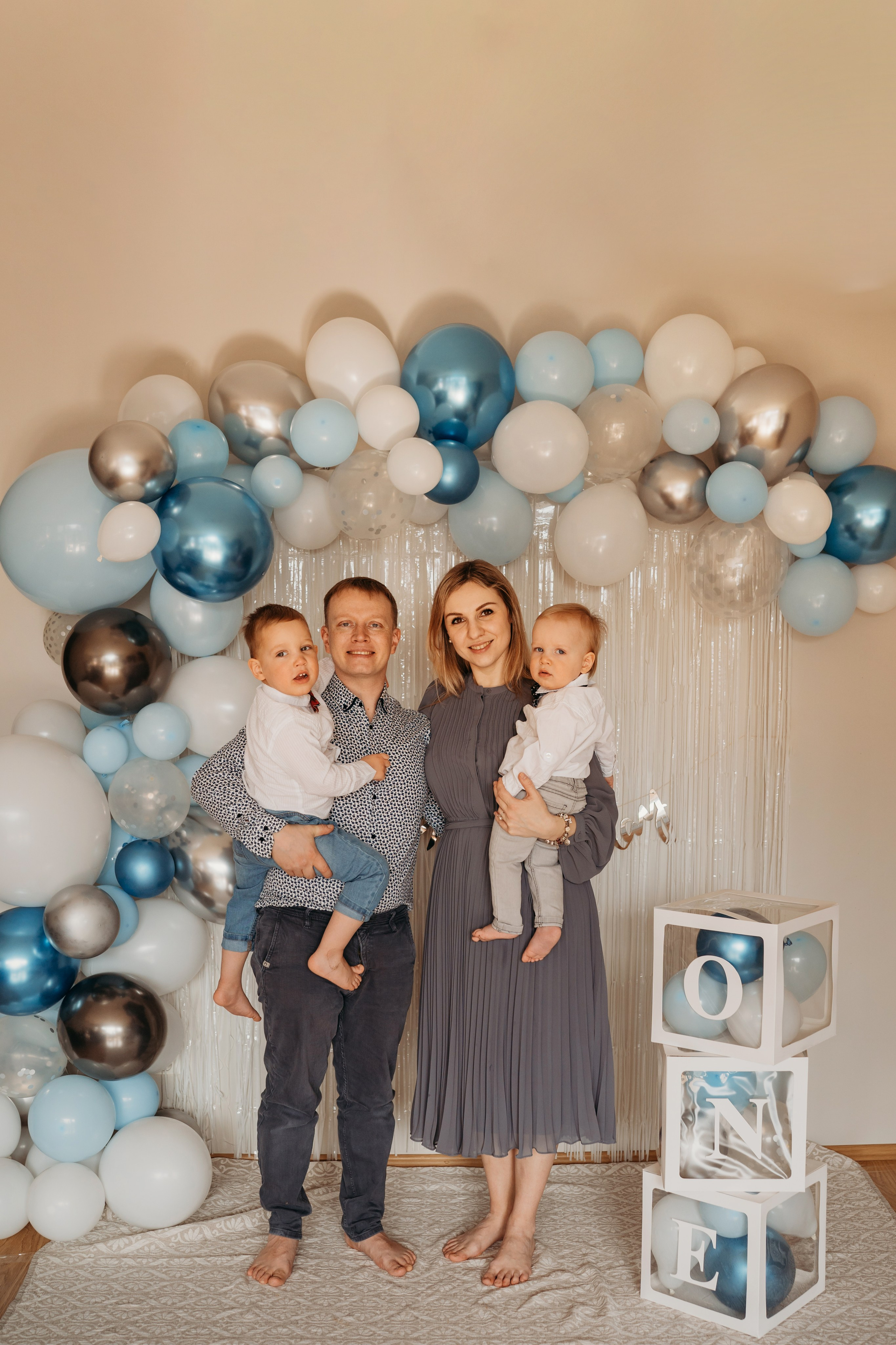 12 месяцев. Фотограф новорожденных и детей первого года Евгения Михалькевич