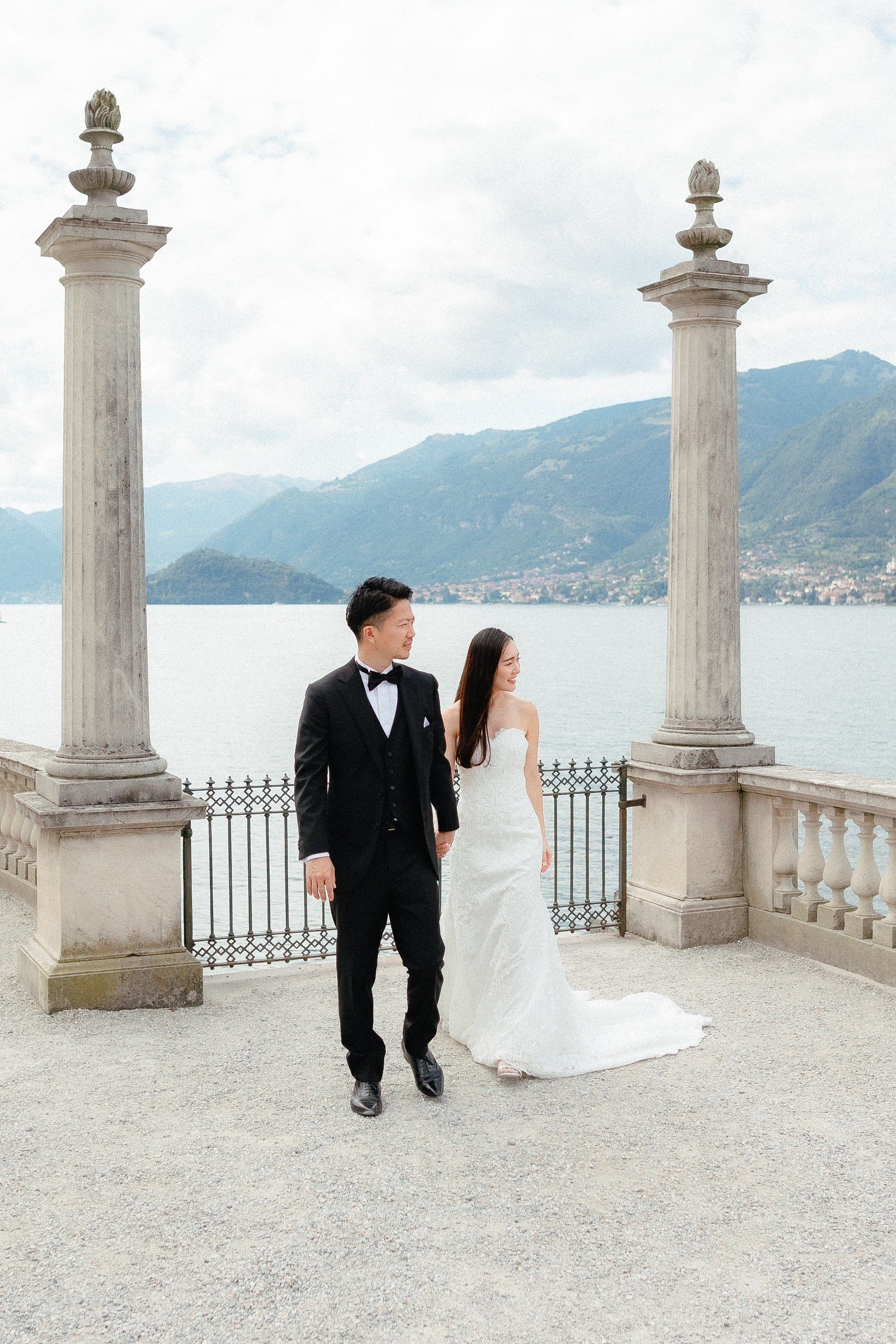 Kiy & Sho, Villa Melzi, Bellagio. Фотограф в Милане Анна Линник