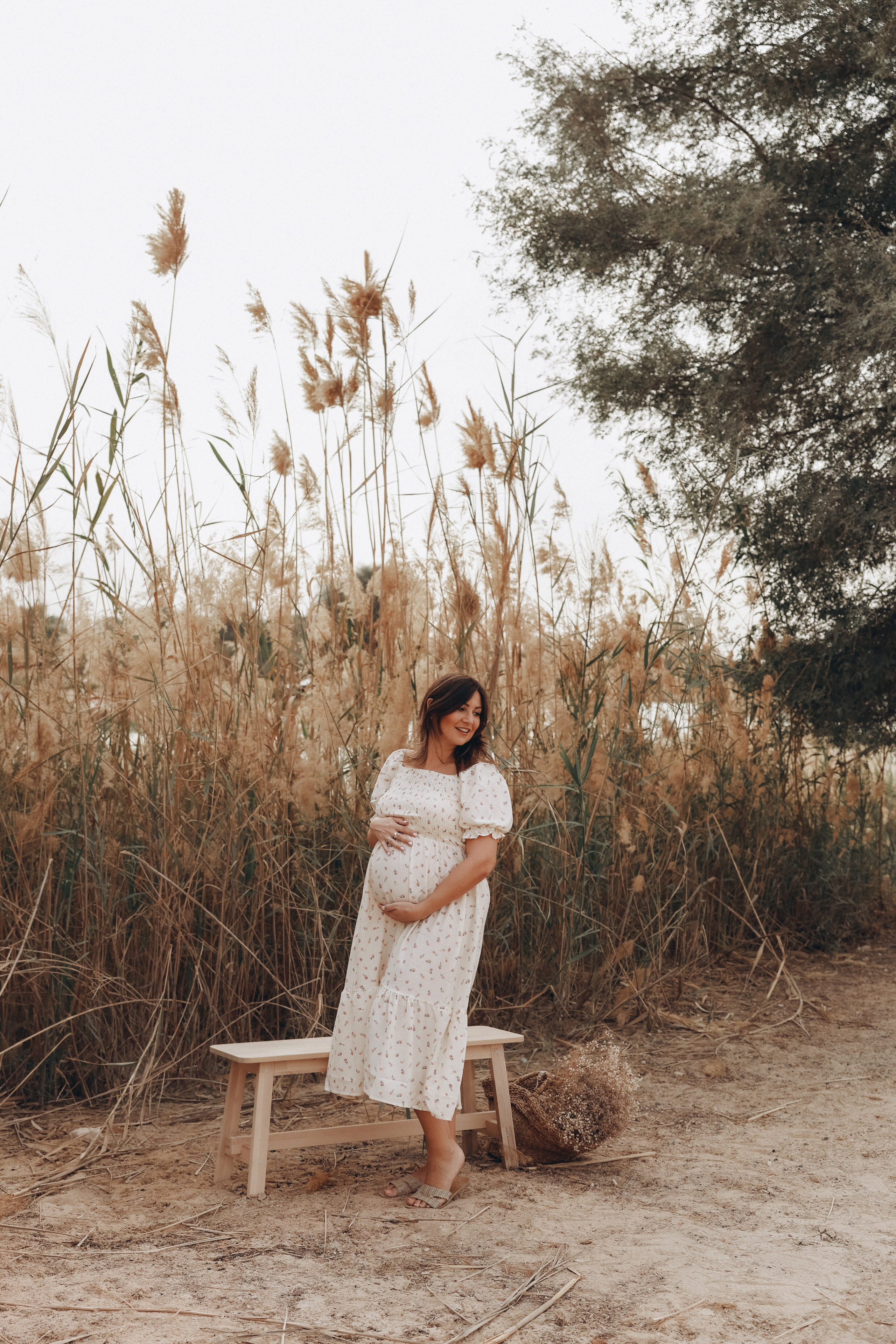 Maternity Qudra Lakes. Family Photographer in Dubai