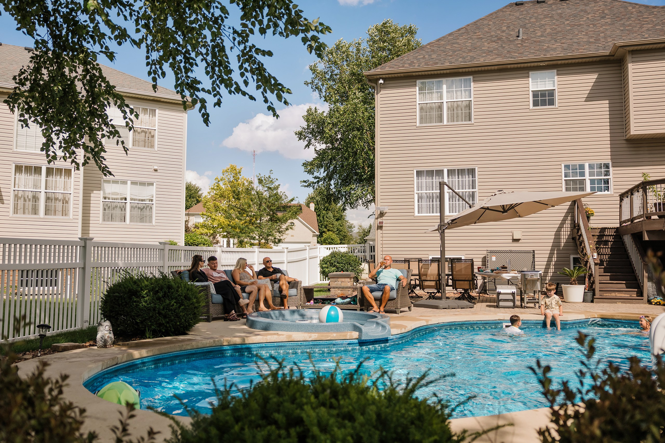 Birthday Party. Wedding family event photographer in Chicago Nick Yushevich