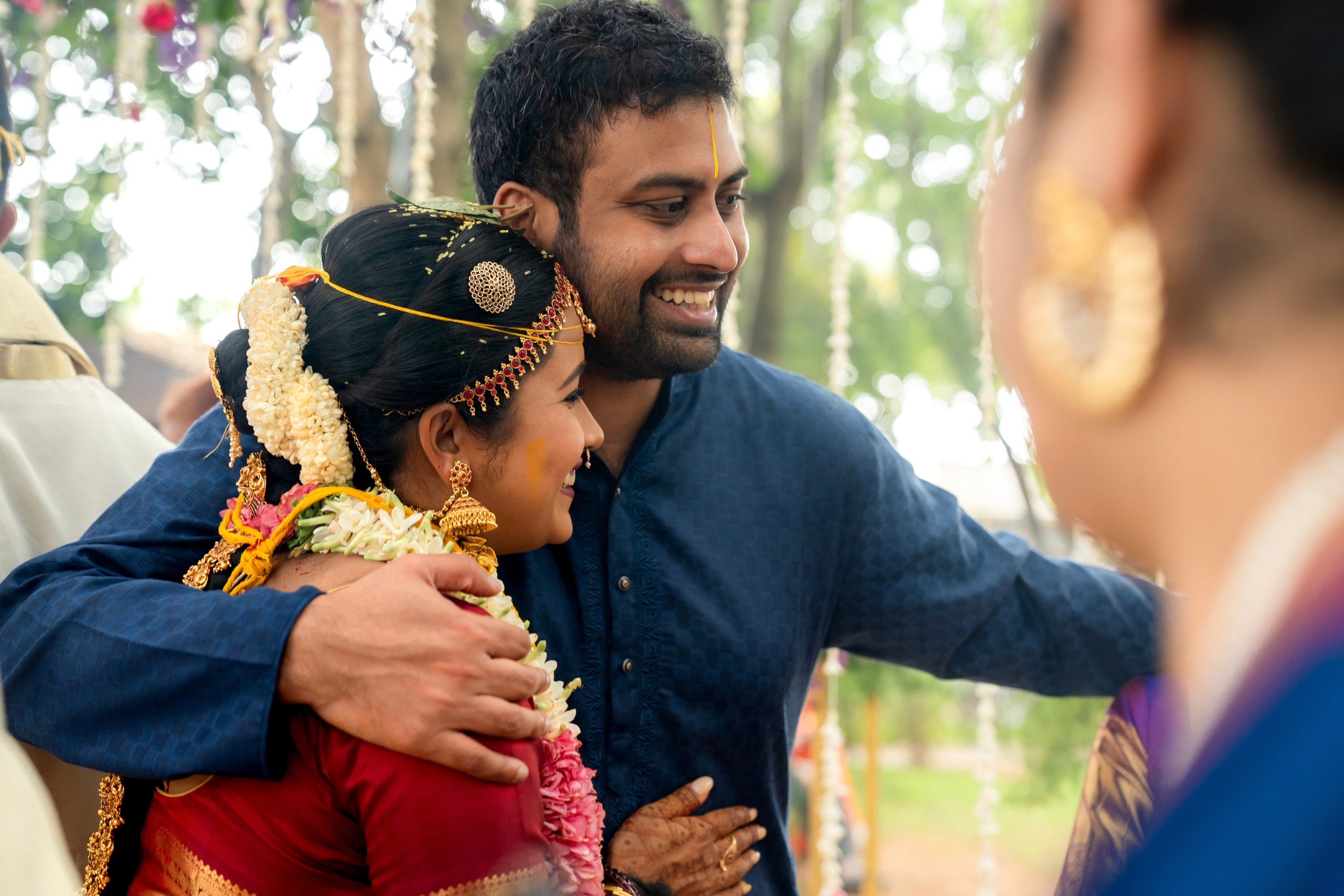Samyuktha & Manoj, Tamil and Telugu Wedding at Angana Courtyard, Bangalore | Truly Yours