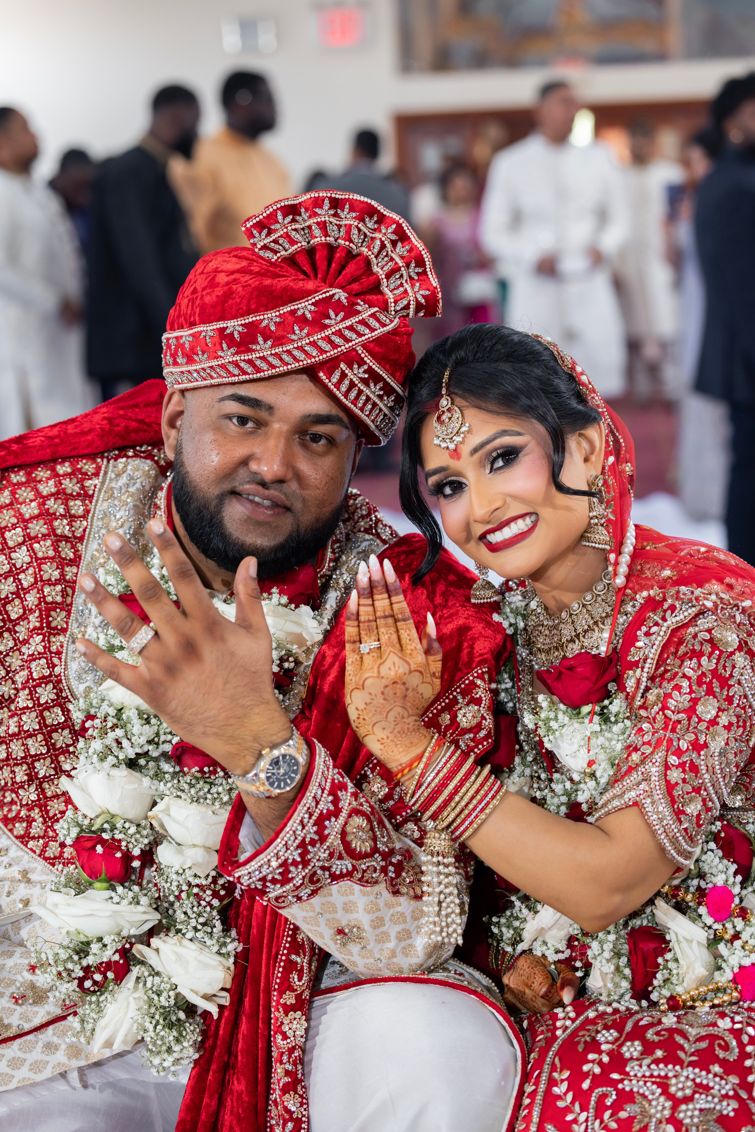 Kevin and Deeranie. Irina Ermak wedding photographer in New York