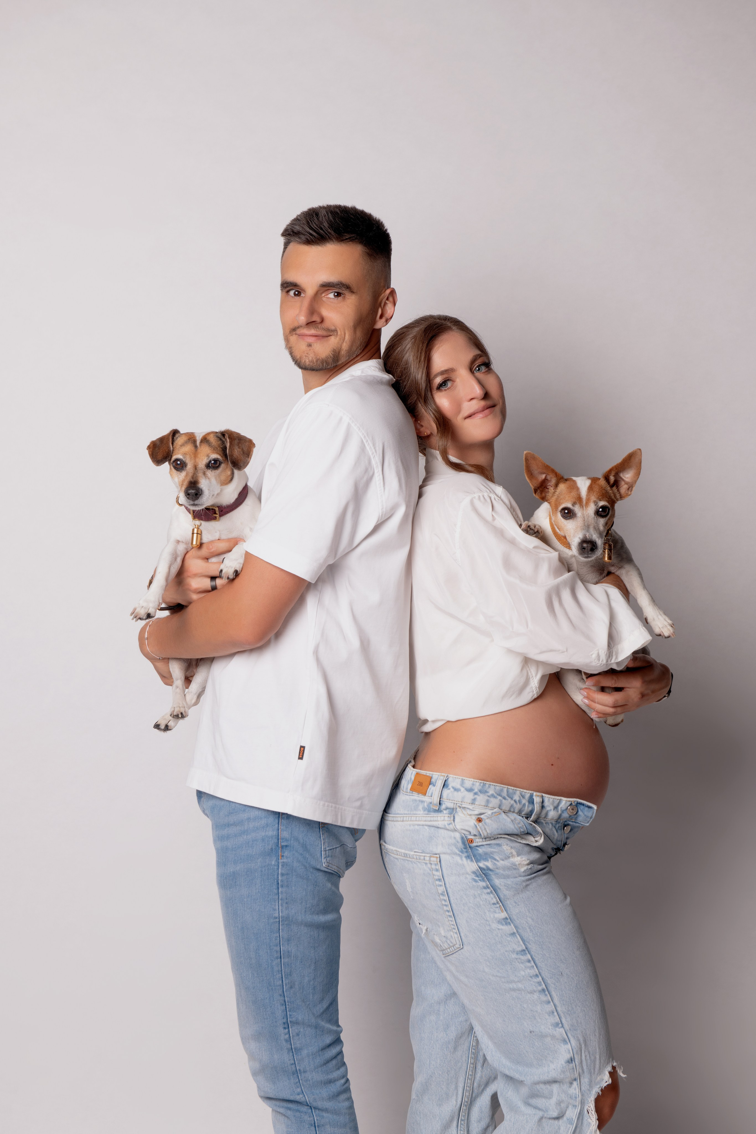 Barbora & Artiom. Maternity photoshoot. Professional photographer in Prague Anastasia Haritonova