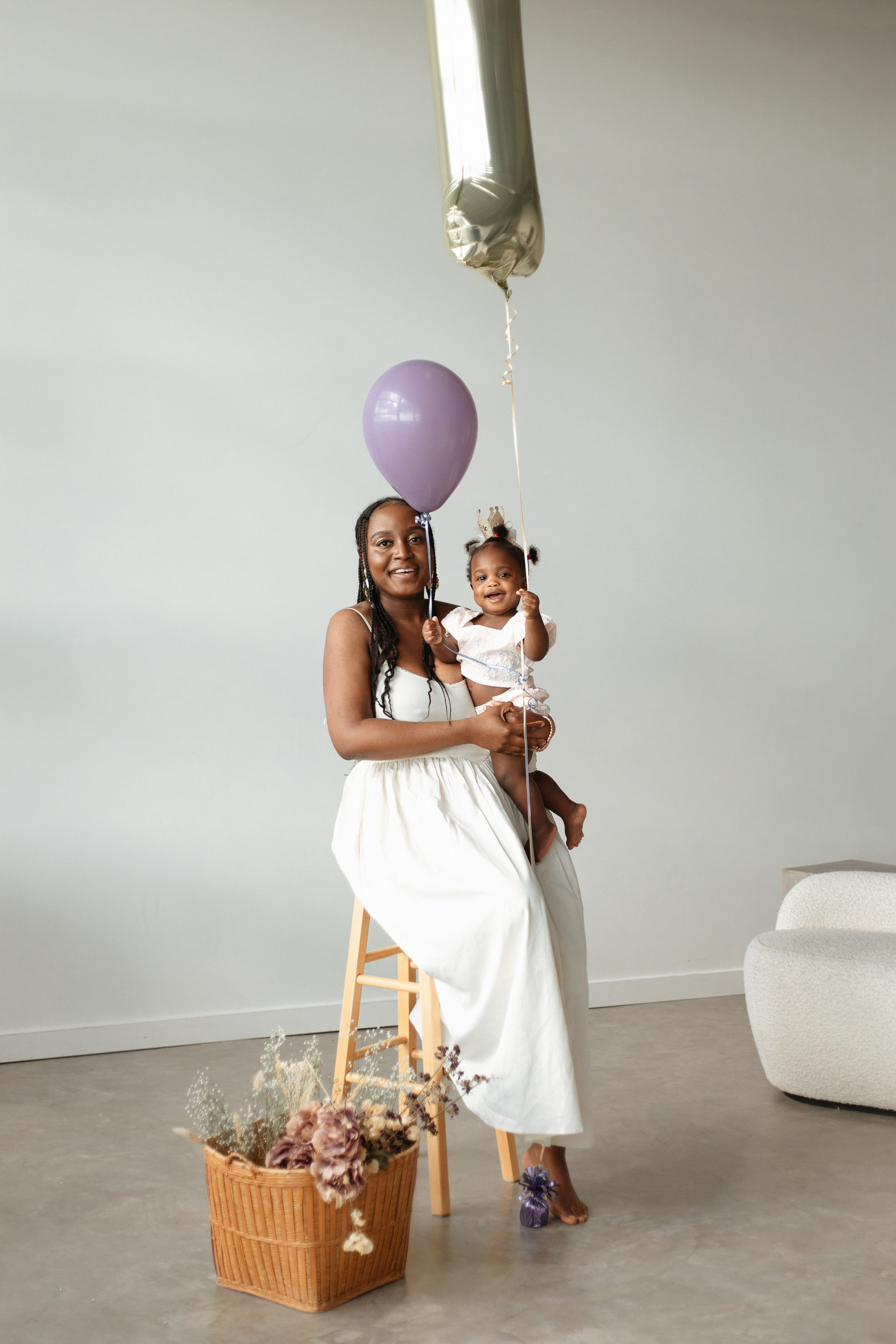 Michaela’s 1st birthday. Home