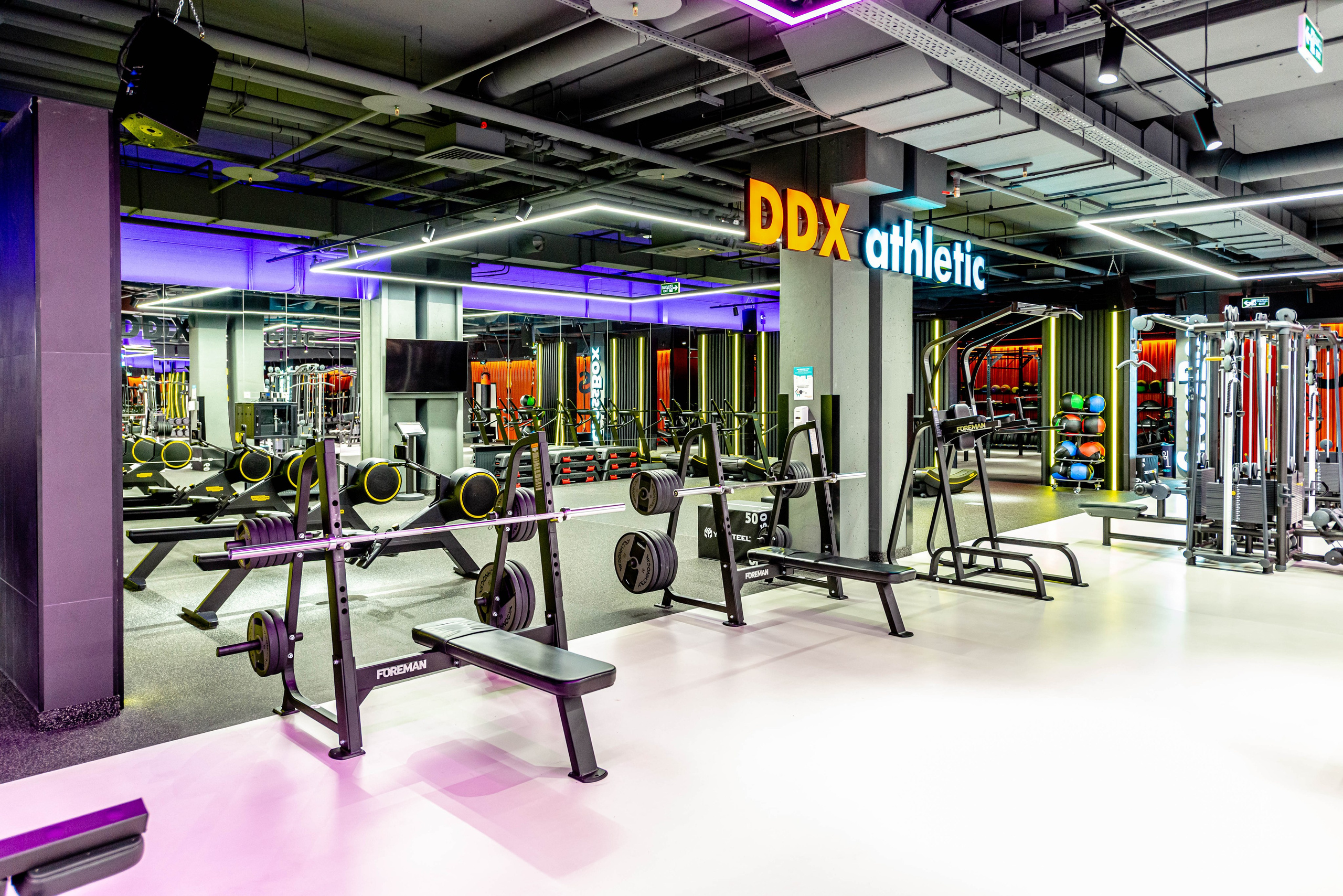 Фитнес-клуб DDX Fitness в Ростокино. PHOTOGRAPHER QUINTANA ROO