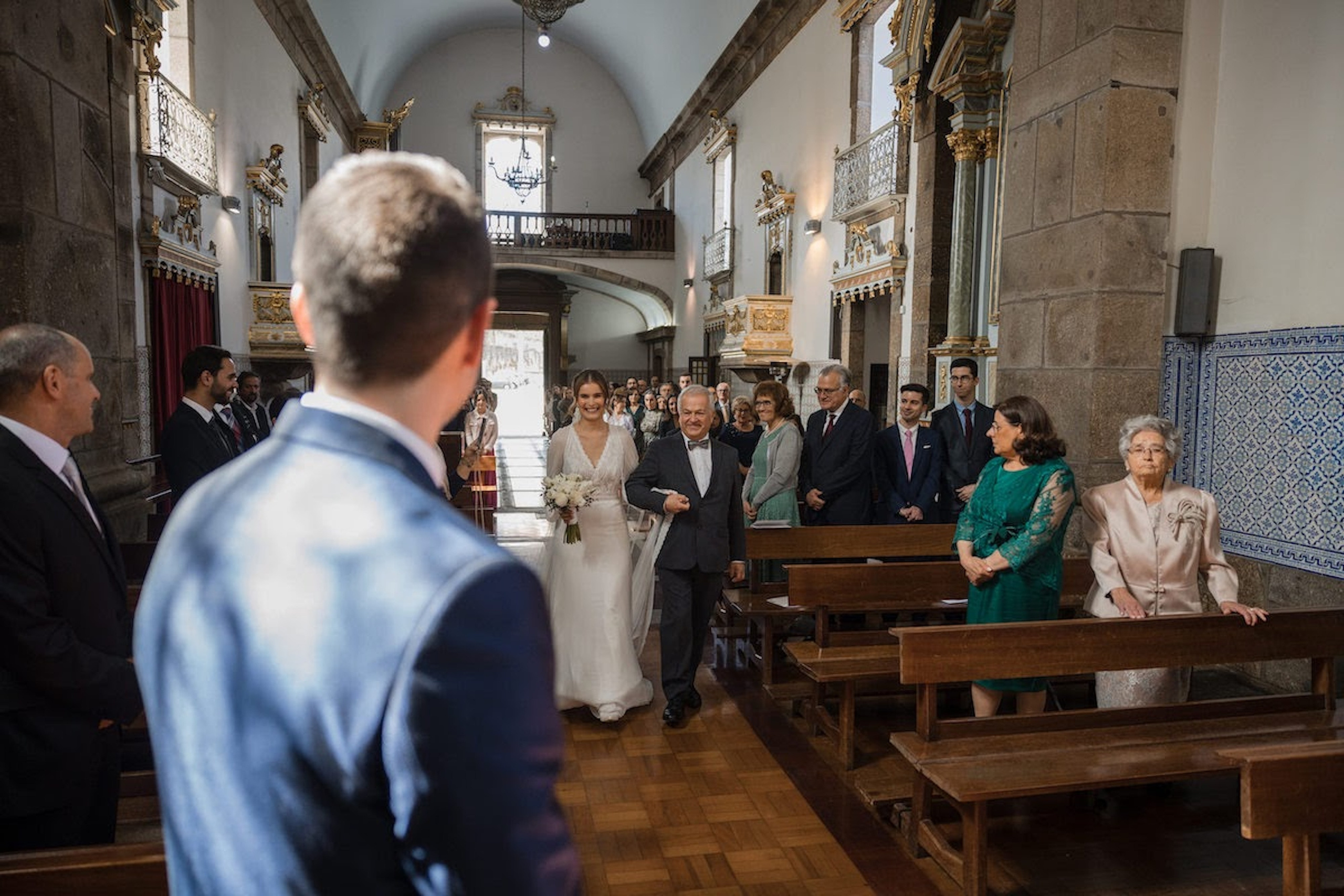 Elegant Wedding at Solar da Levada Braga. Lisbon Wedding Photographer | Elegant Wedding Storytelling