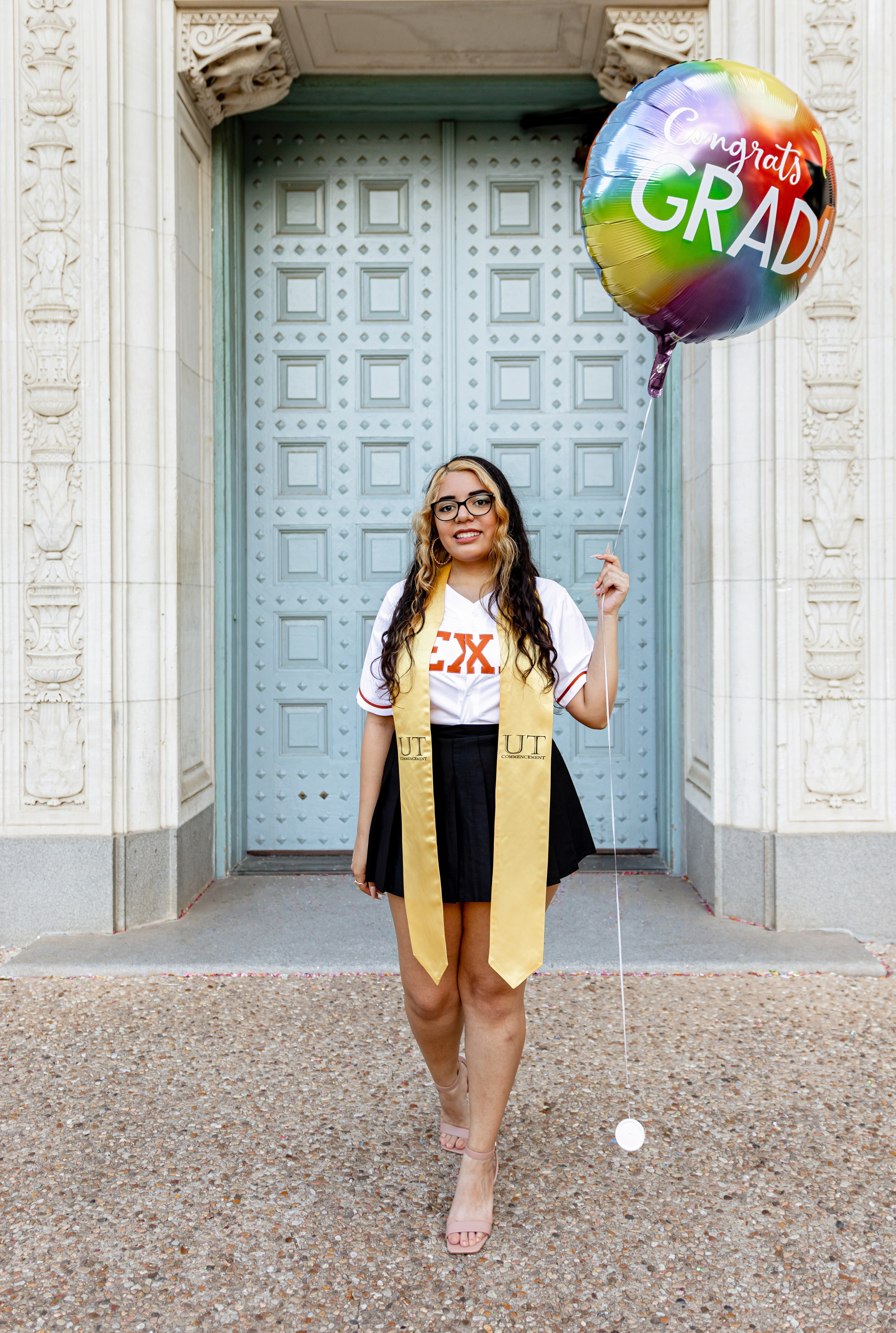 Marissa’s senior photoshoot at the University of Texas Austin