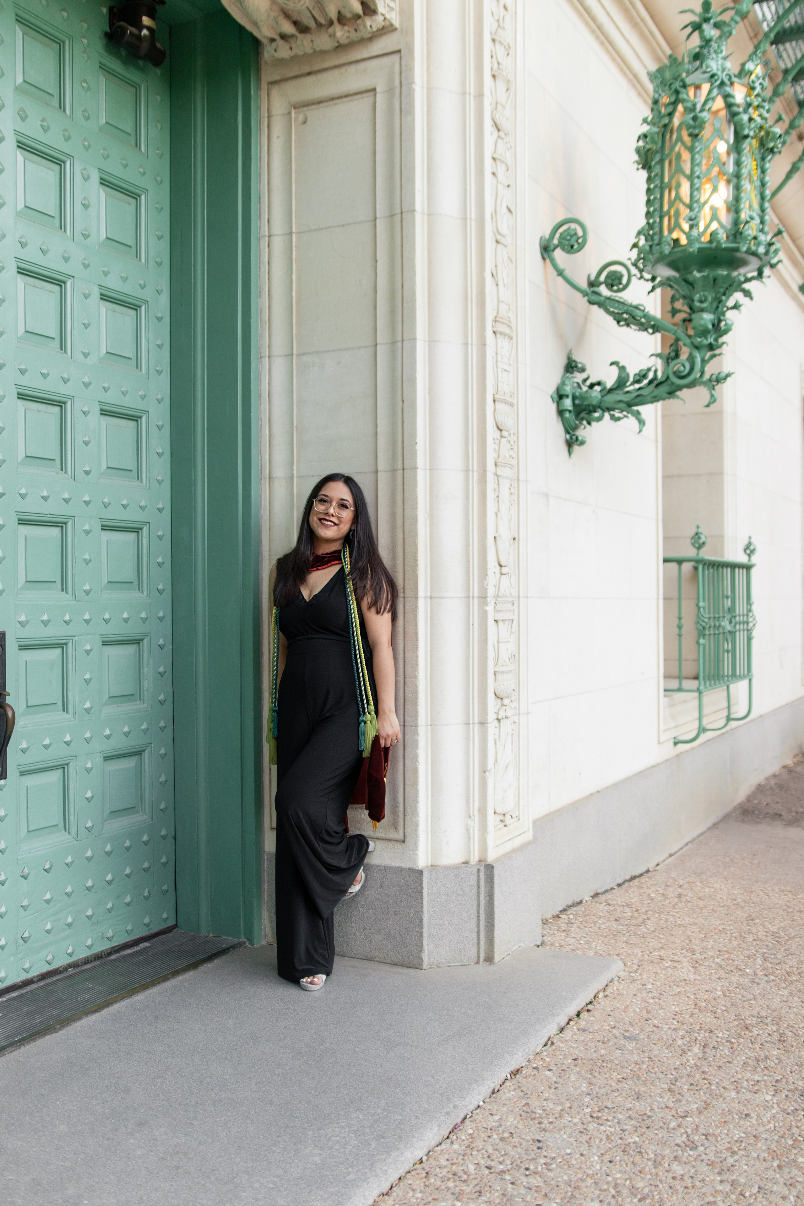 Alexiss' graduation photoshoot at the University of Texas Austin