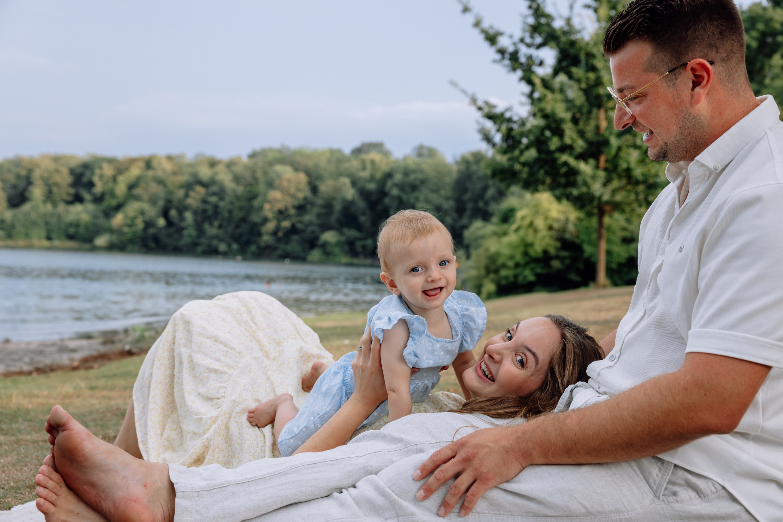 Karlsfeldersee. Hochzeitsfotograf München Taufe Familienfotograf Tanja Mauke