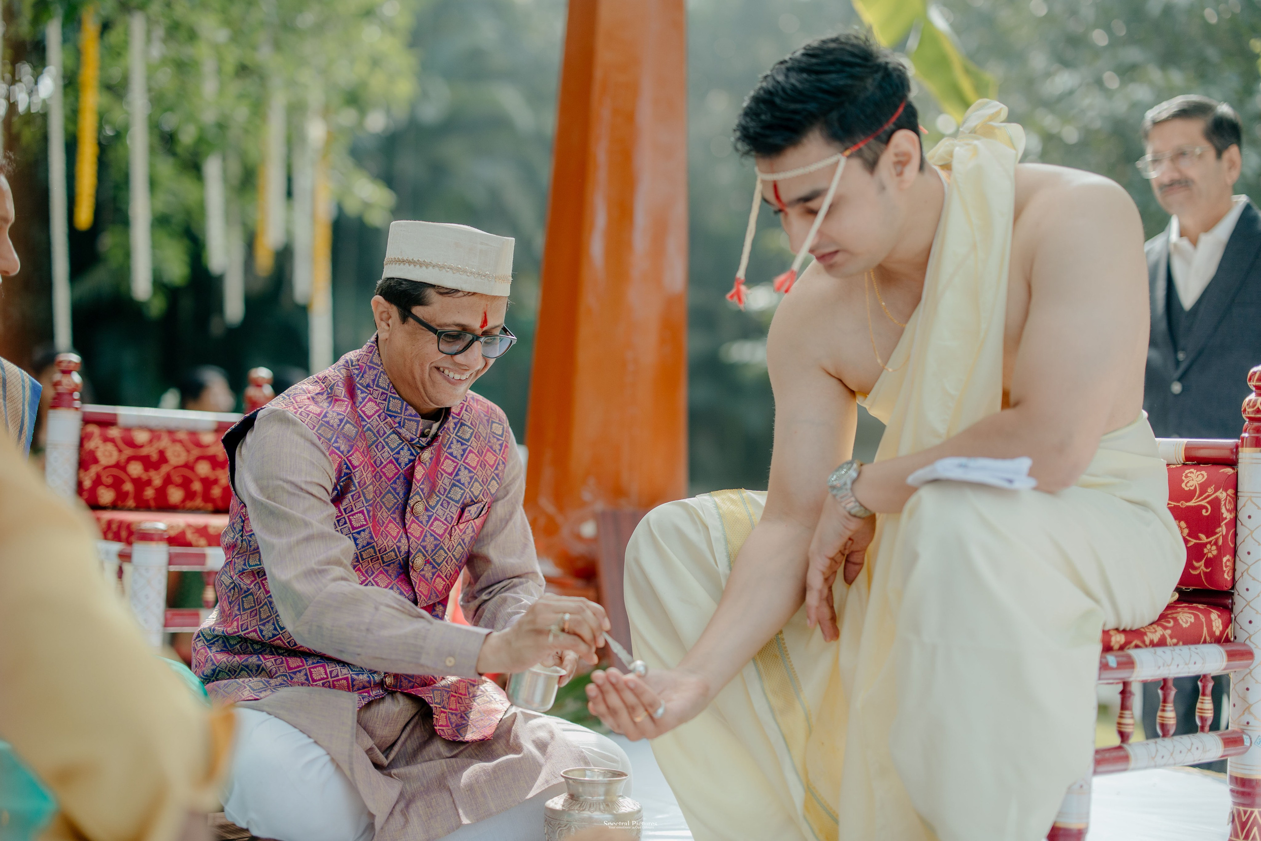 “Just Outside That Class…” | Vedanti & Omkar