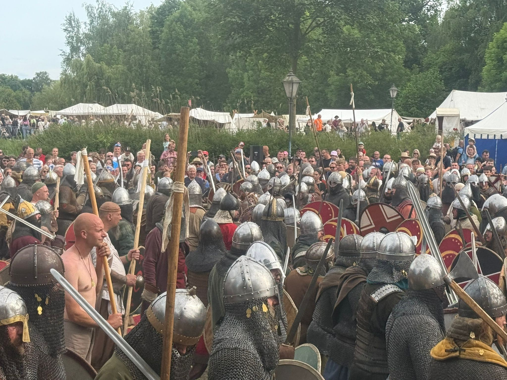 Фестиваль «Нойштадт» 2024 — клуб Нортман, реконструкция викингов в Германии. КРиС «Нортман»