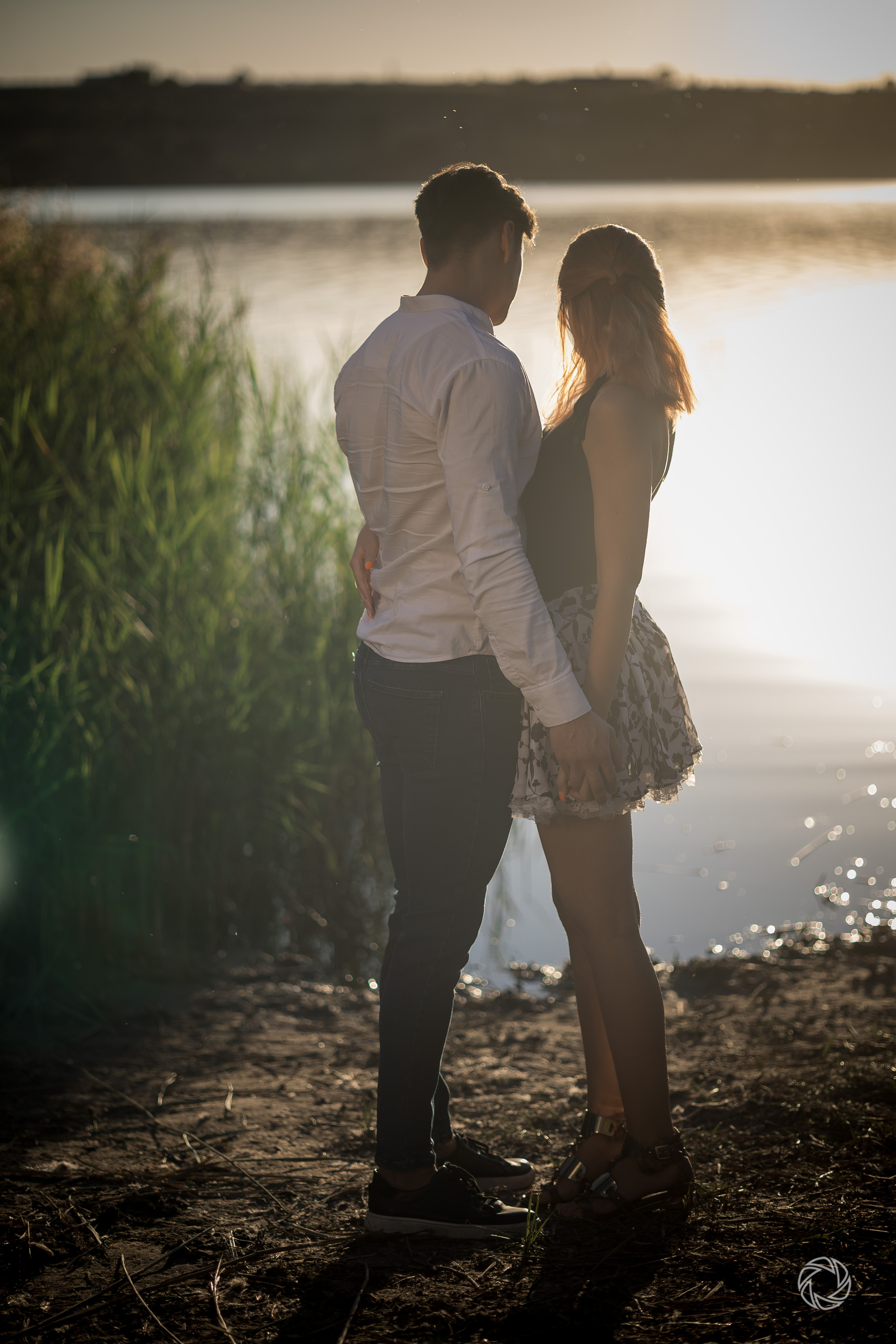 Sunset by the lake. ✔️ Servicii foto si video in Chisinau Moldova - Cinematic.md