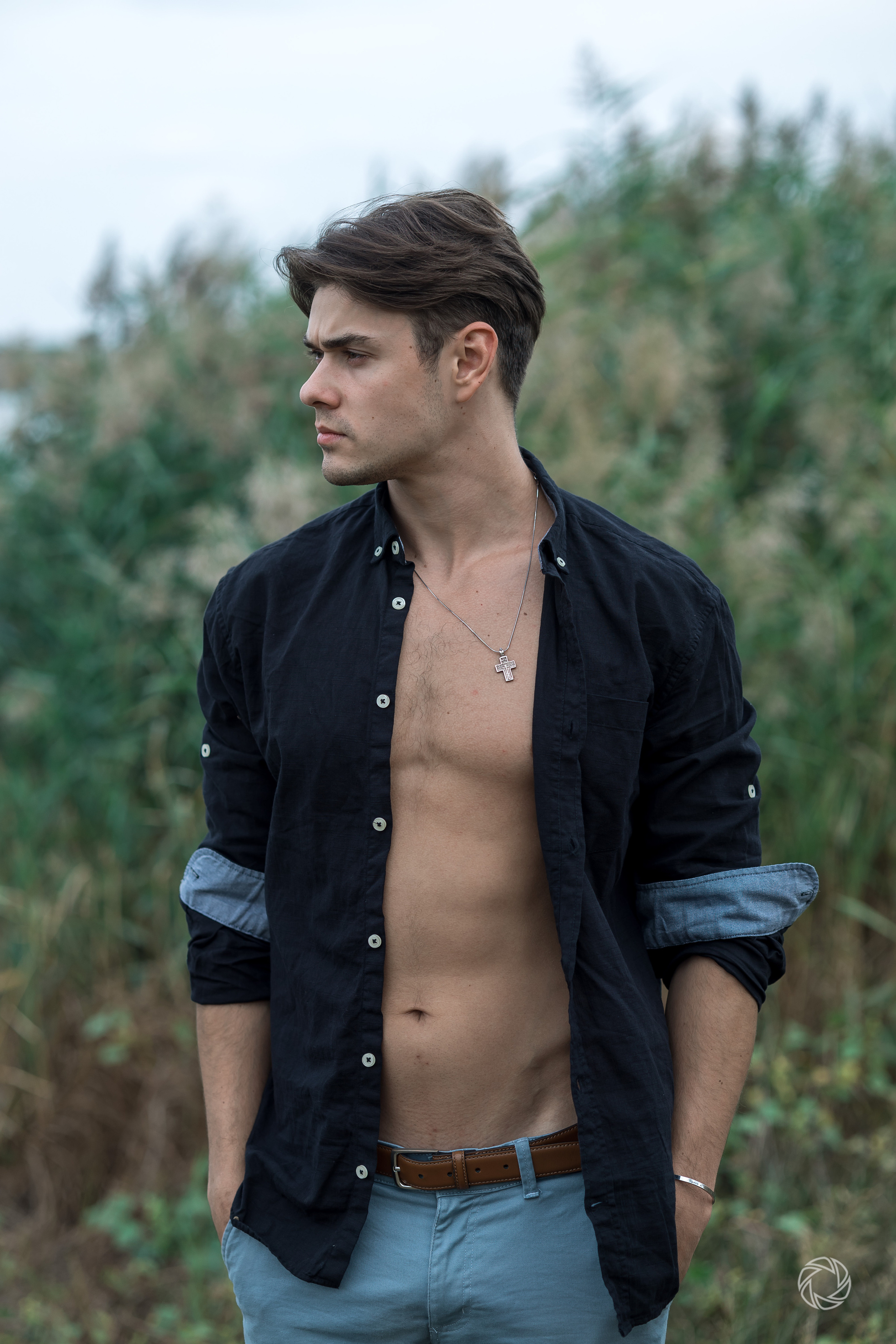 Мужской портрет, природа. ✔️ Servicii foto si video in Chisinau Moldova - Cinematic.md