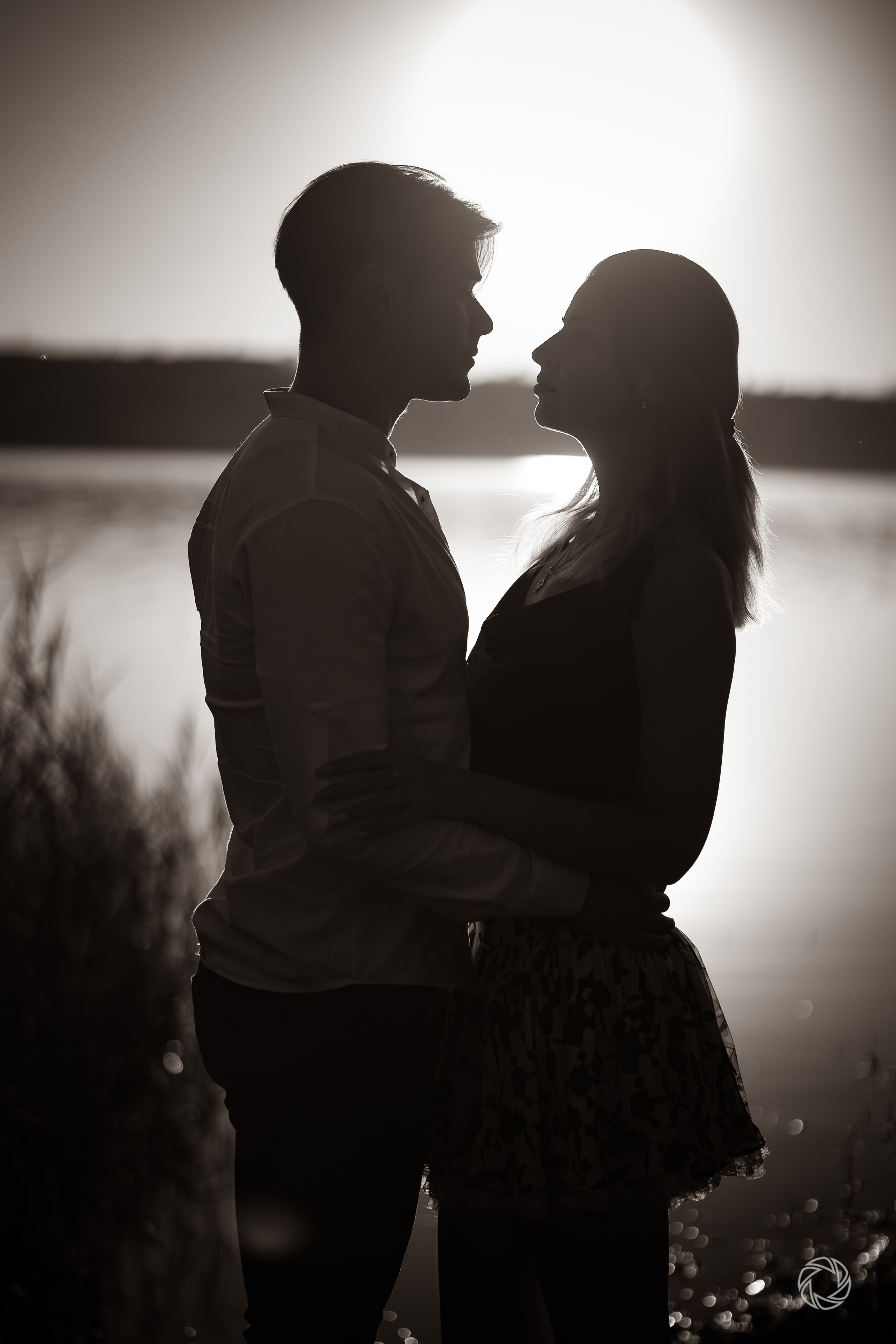 Sunset by the lake. ✔️ Servicii foto si video in Chisinau Moldova - Cinematic.md