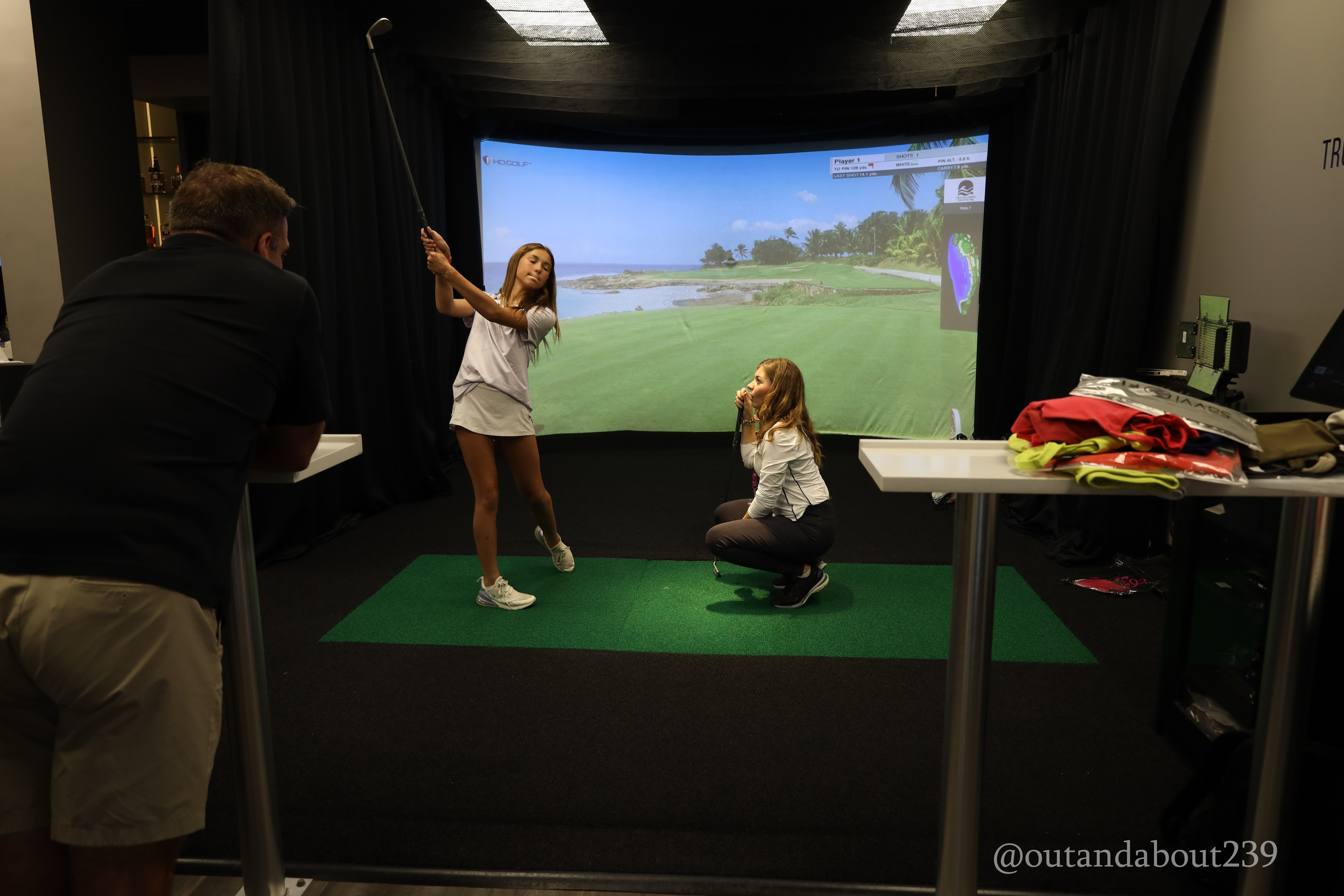 Girls Golf for LPGA at Ritz Tiburon. Out and About 239