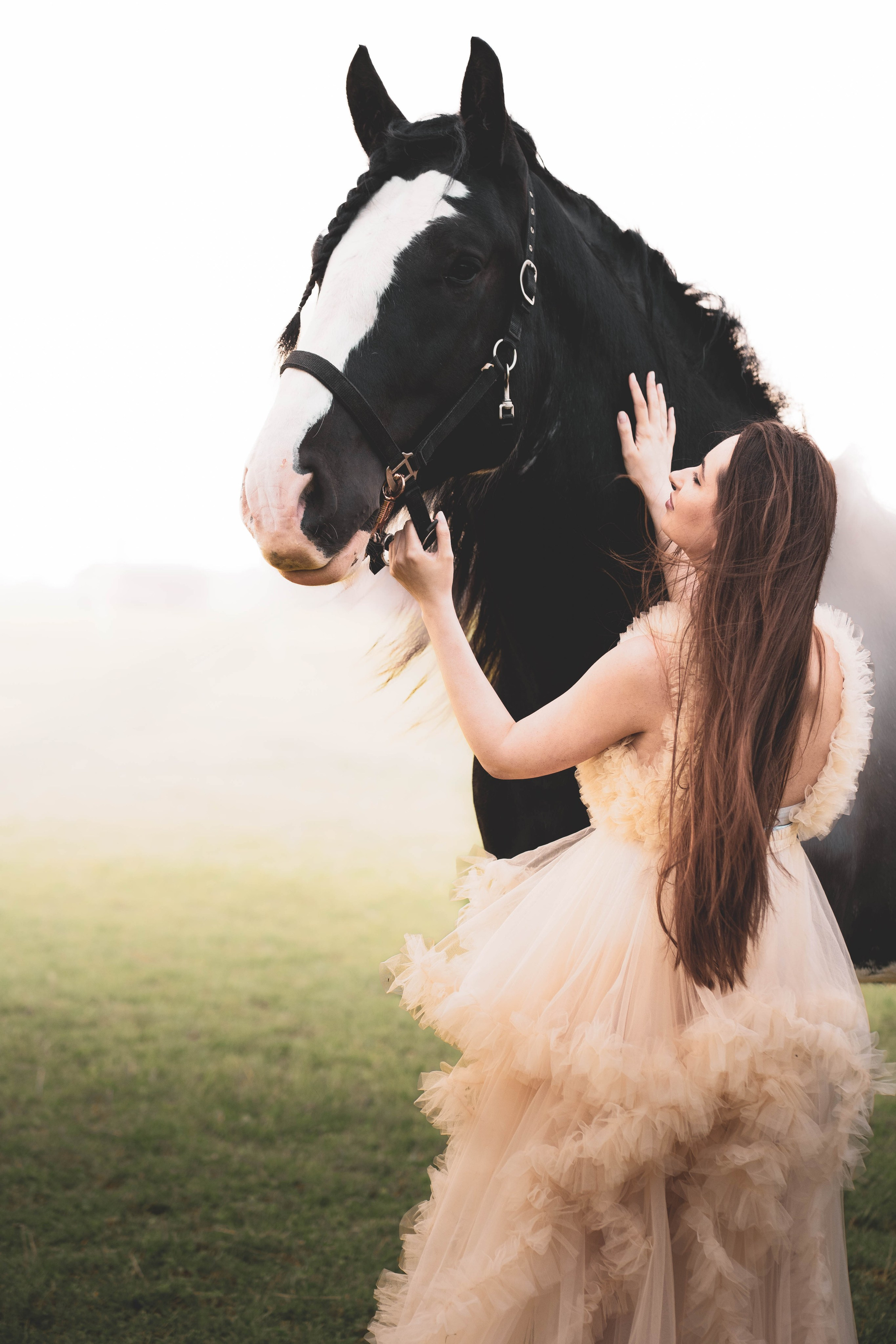 Dominika su žirgu. Fotografija — Olga Bojarin