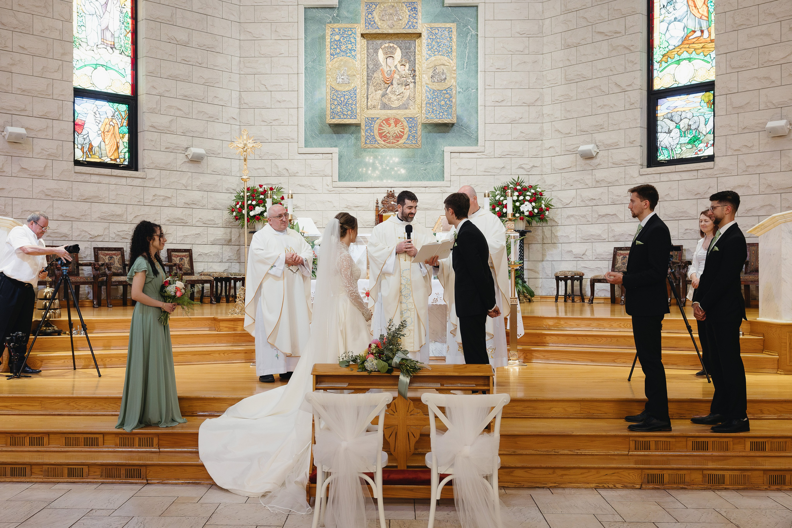 Patrycja & Peter | Polish-American Catholic Wedding in Chicago. Chicago Wedding Photographer | Margarita Chudinova
