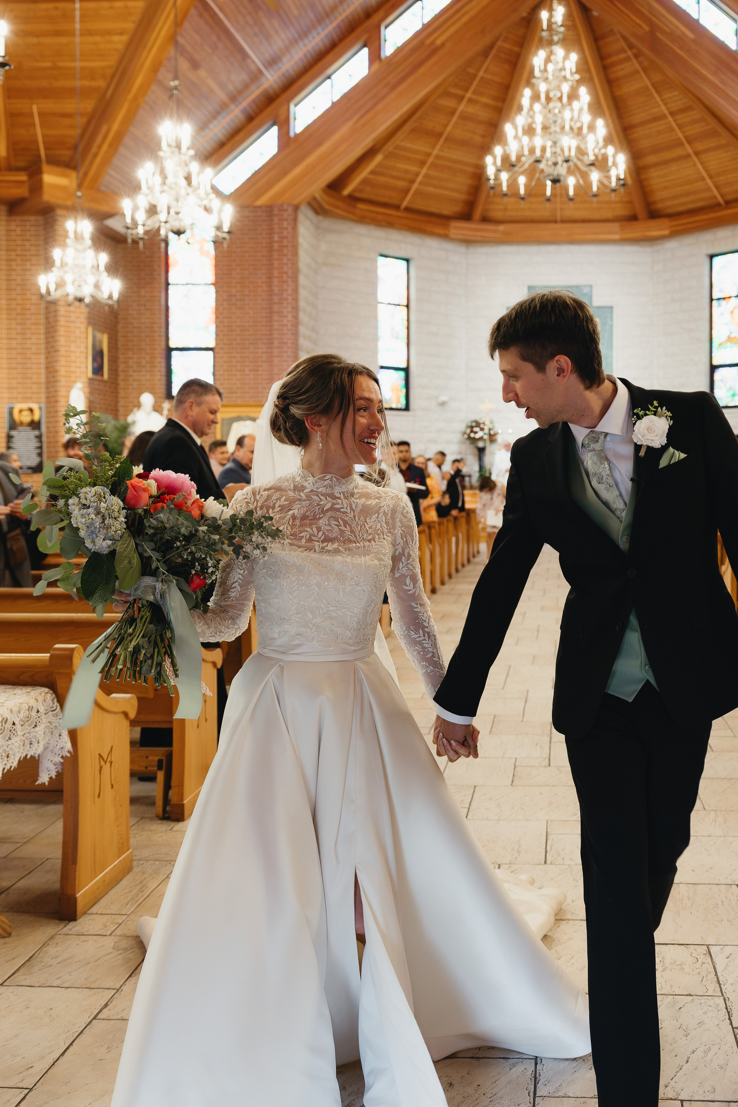 Patrycja & Peter | Polish-American Catholic Wedding in Chicago. Chicago Wedding Photographer | Margarita Chudinova