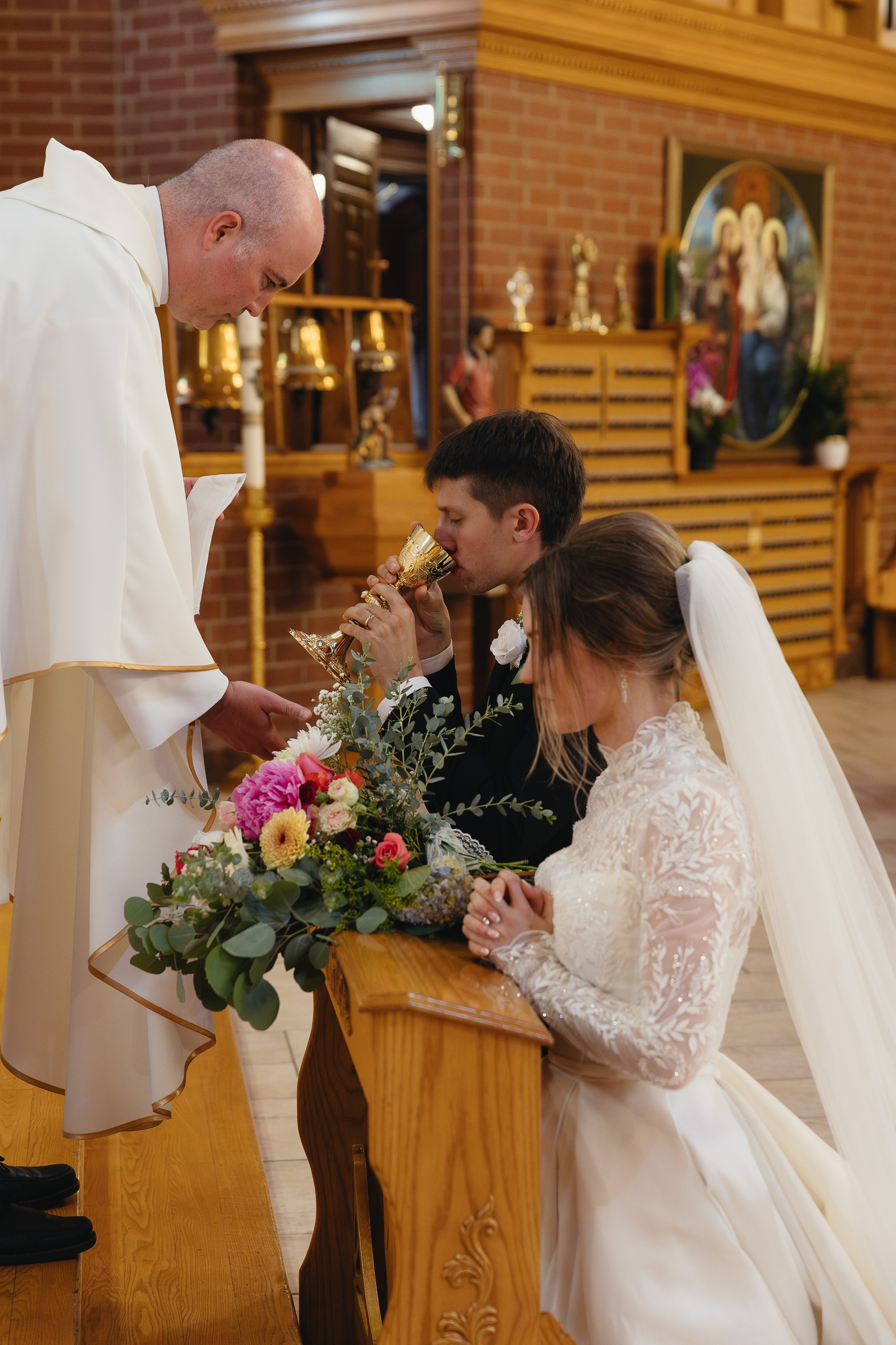 Patrycja & Peter | Polish-American Catholic Wedding in Chicago. Chicago Wedding Photographer | Margarita Chudinova