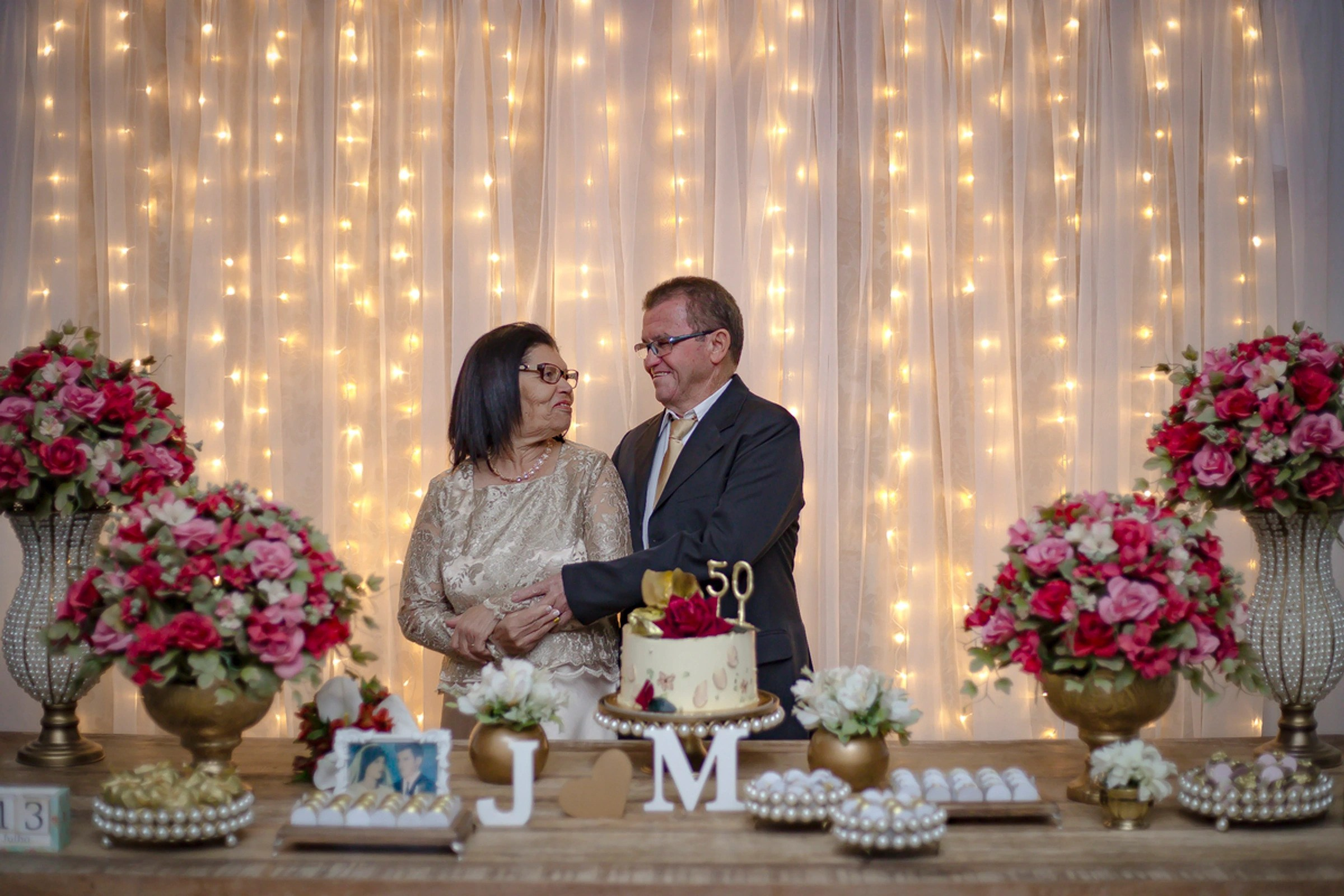 Bodas de Ouro  - J & M. Fotógrafa de Eventos em São Paulo e Sorocaba Kika Damasceno