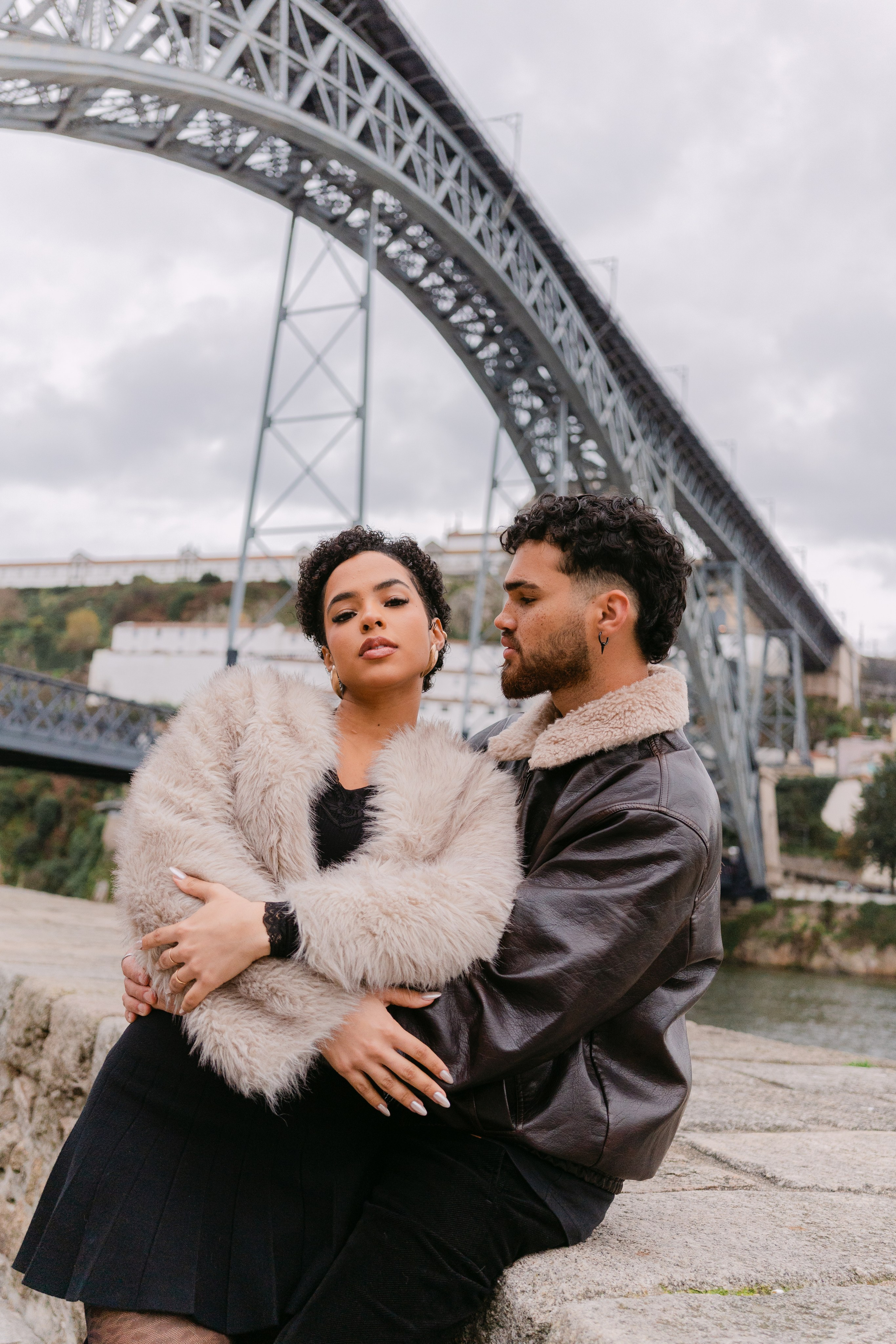 Emily e Mikael. Davi Valente