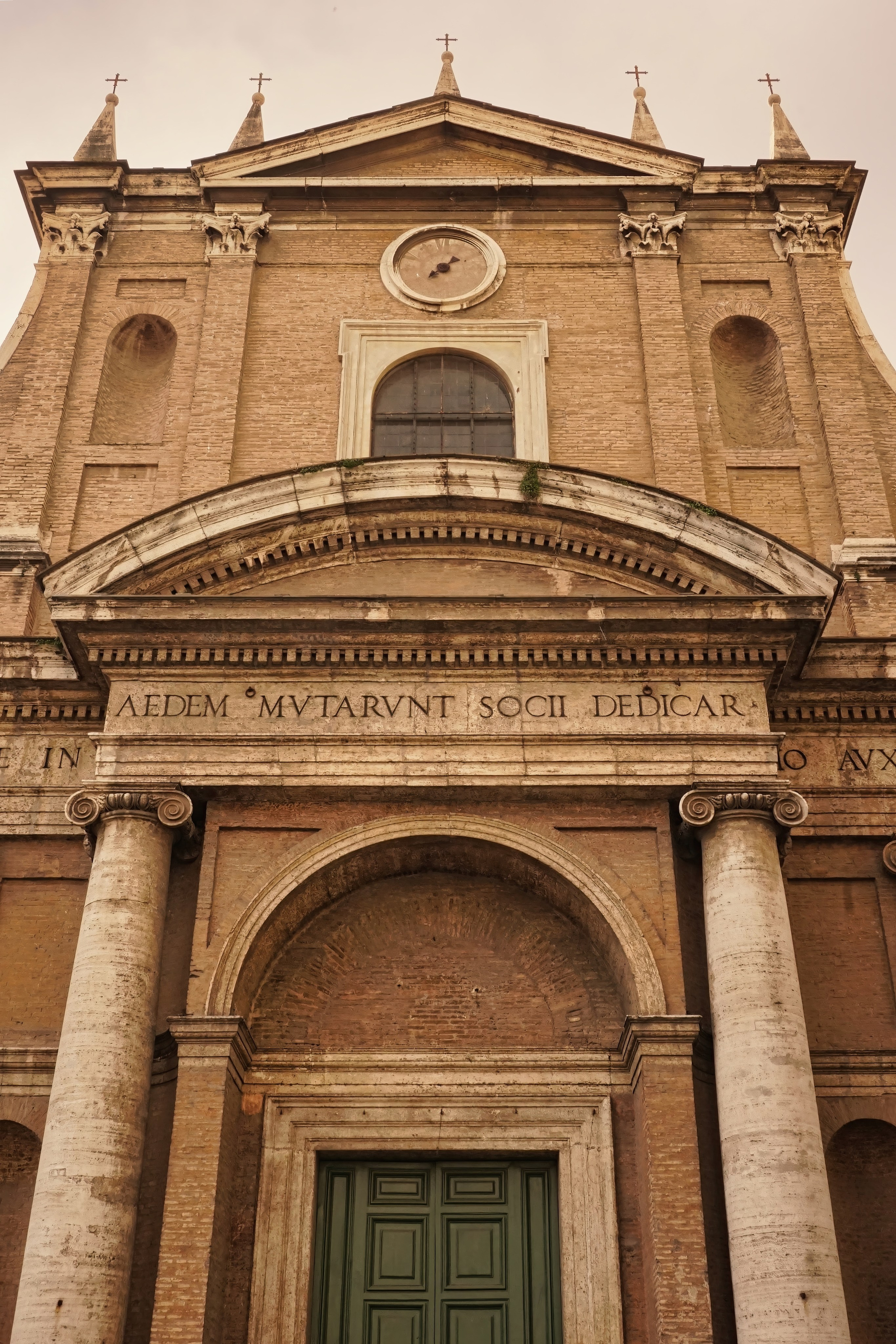 Photography of Italy – Santa Maria dell’Orto church in Trastevere, Rome, photographed as part of a photography book about Rome.