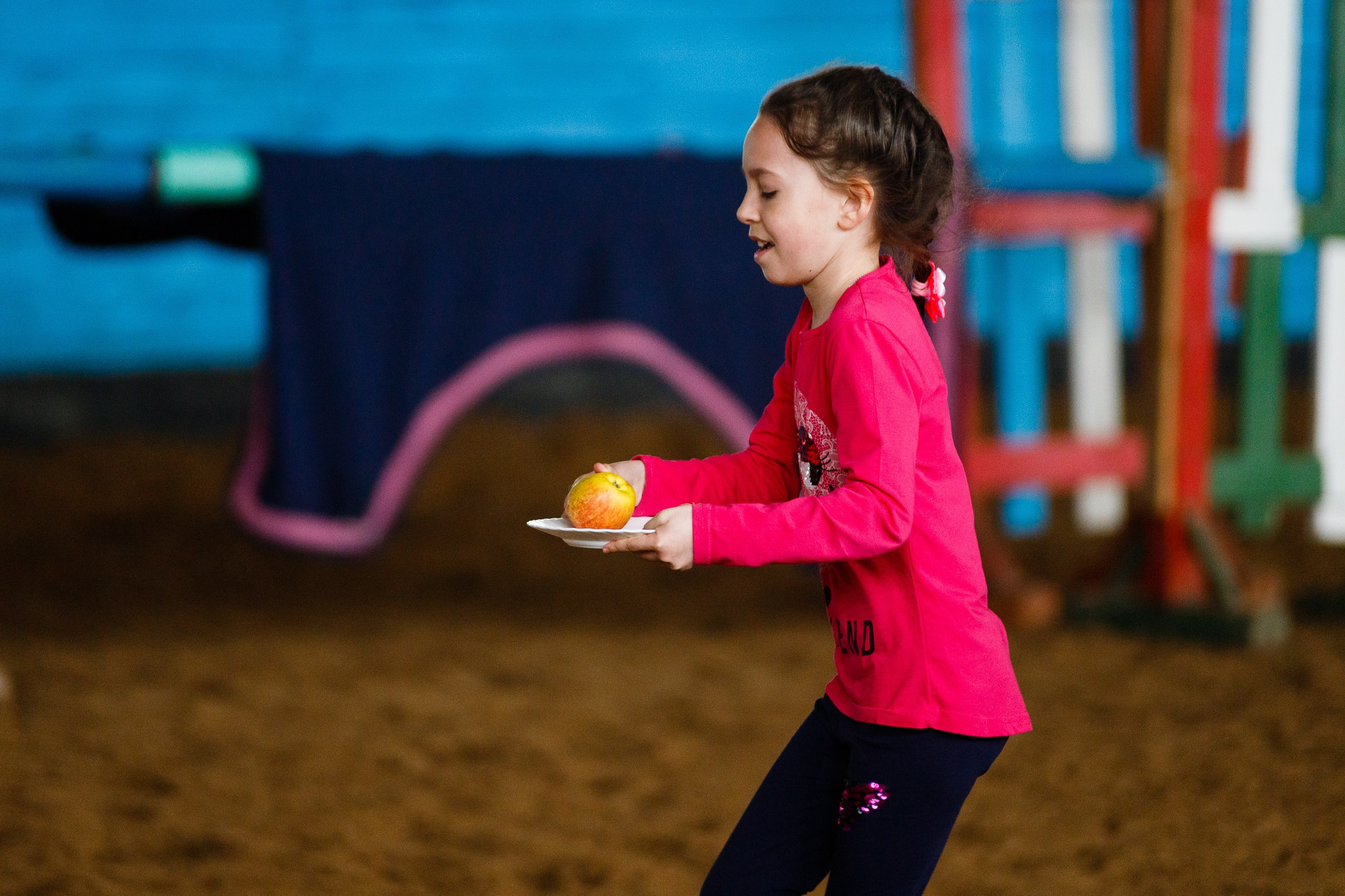 Horse winter games. Kaja | fotograf we Wrocławiu | ludzie i psy