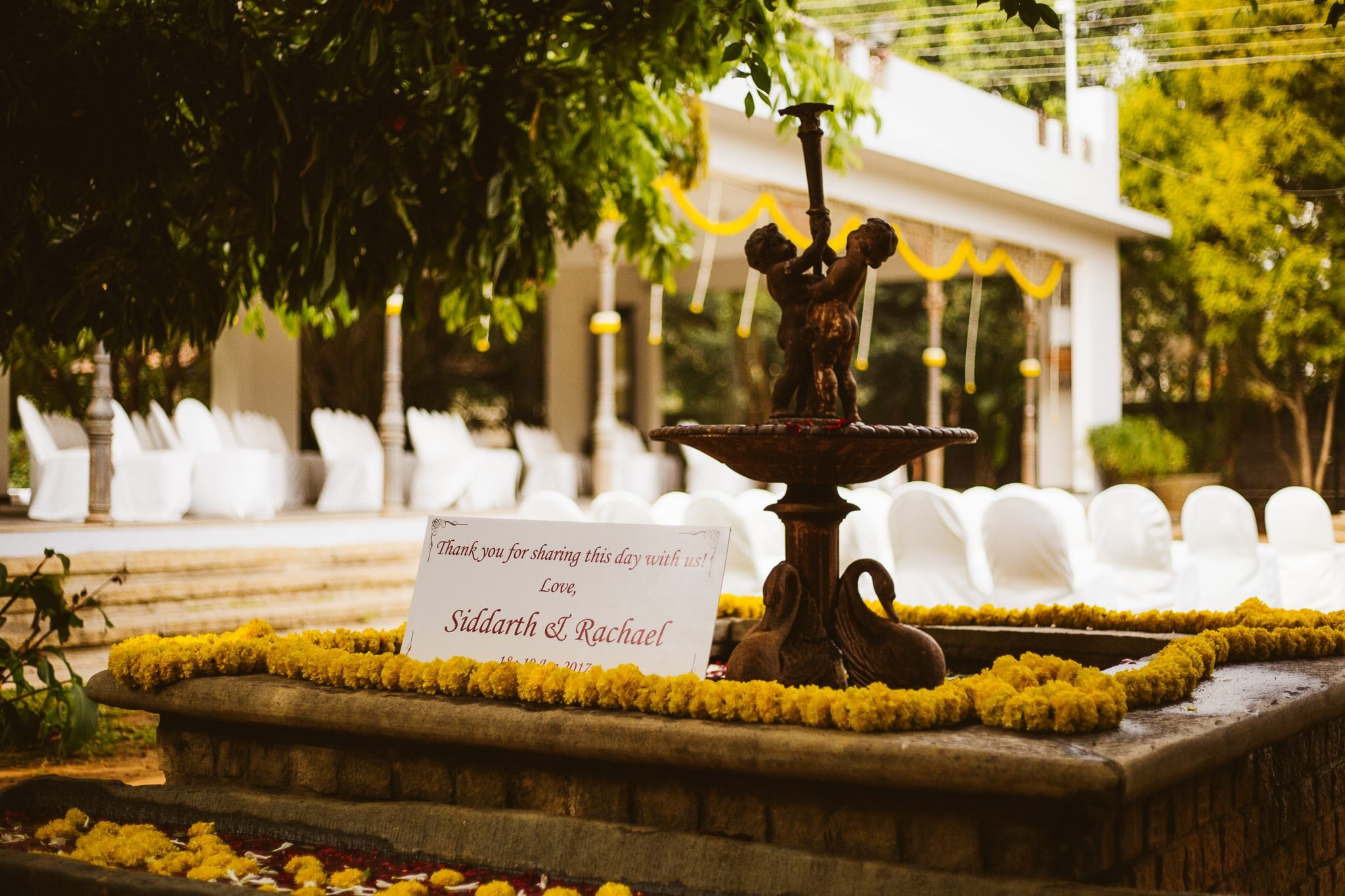 An intimate destination wedding at The Tamarind Tree, J.P Nagar, Bangalore