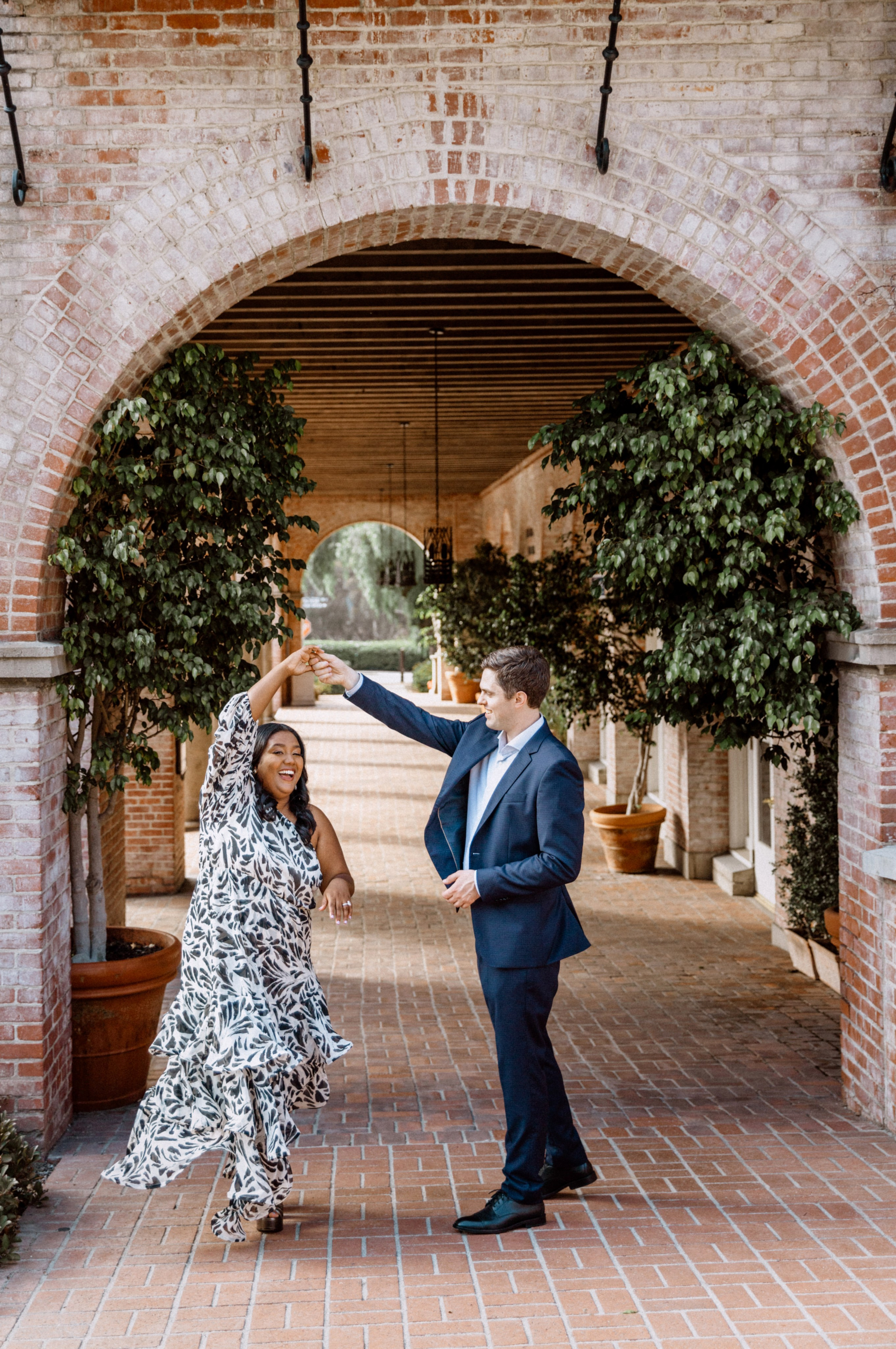 Engagement Session at Palos Verdes Malaga Cove | Taya Frank. Southern California Family and Couple Photographer