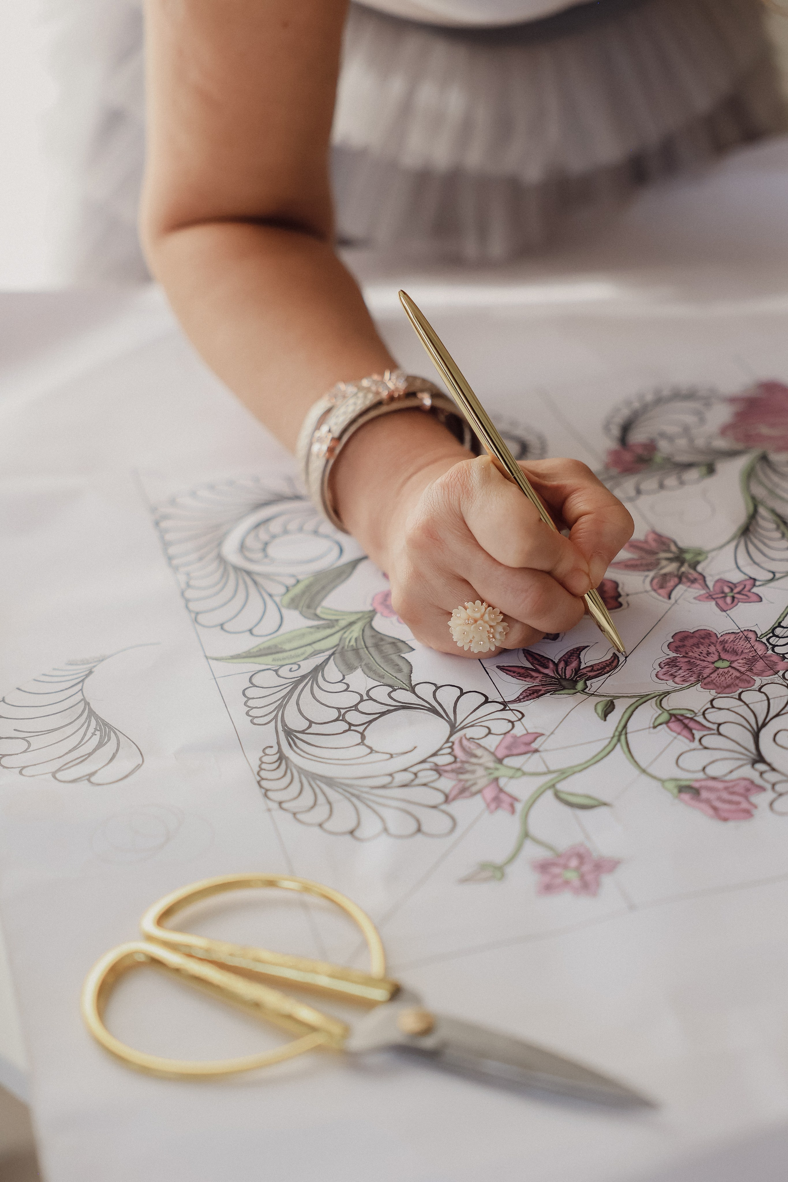 The Founder of the Sewing School. Photographer Marina Gargi