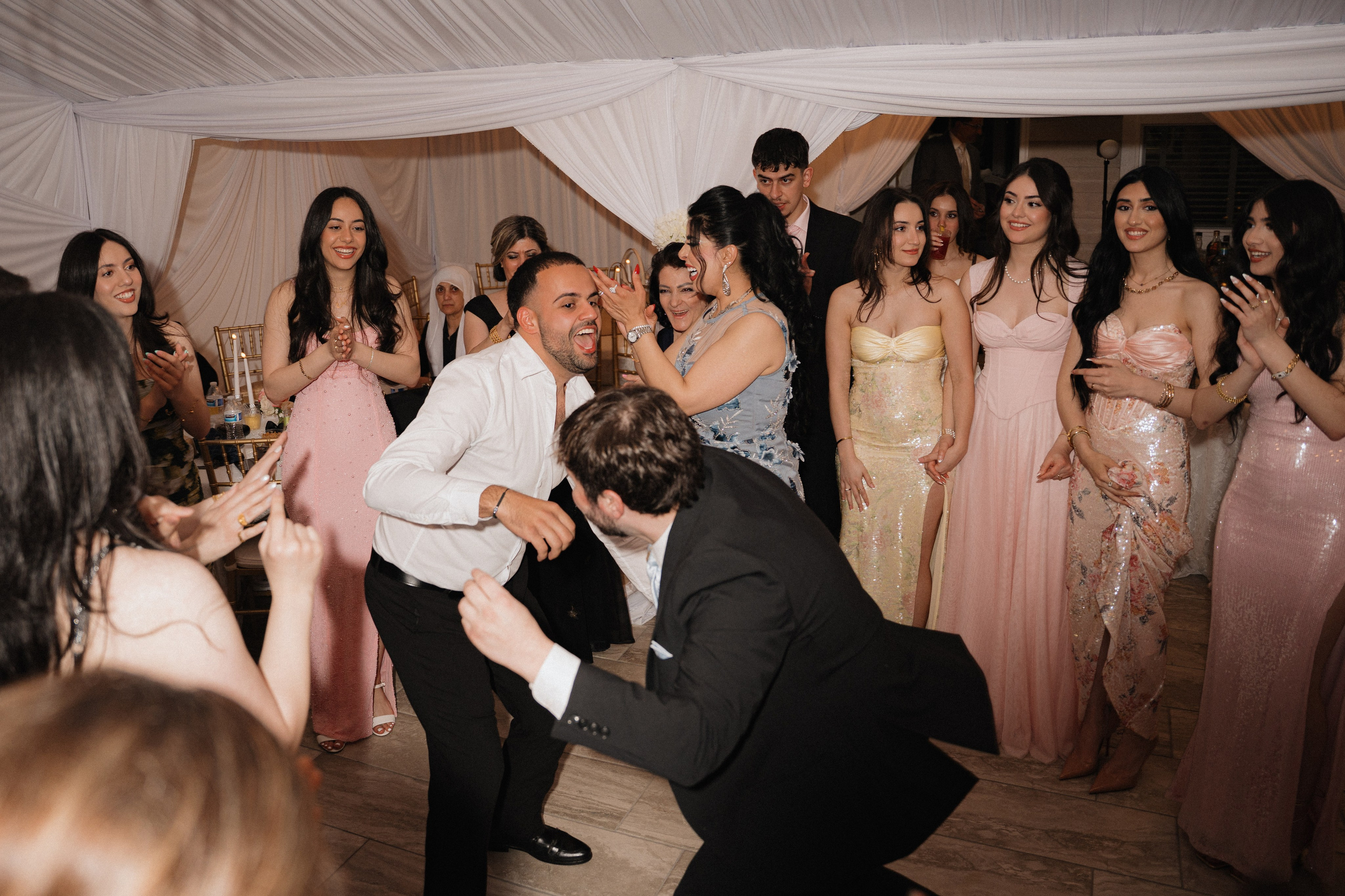 Rani and Noor’s engagement party. Photographer in Washington Sophia D