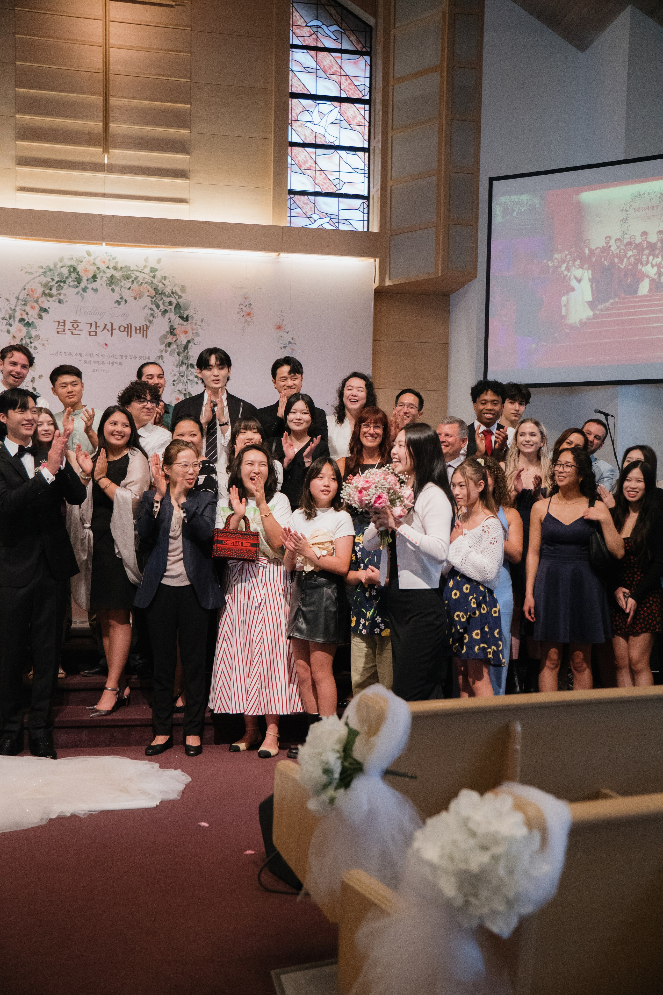 Bokyoung Kim and Giwan Kim | Church ceremony. Photographer in Washington Sophia D