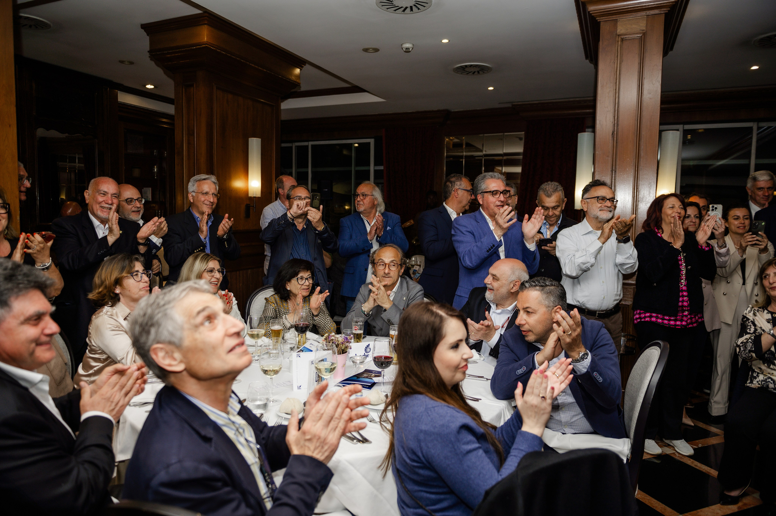 Corporate party at the restaurant — Pharma. Ваш фотограф в Лиссабоне — Анна Белова