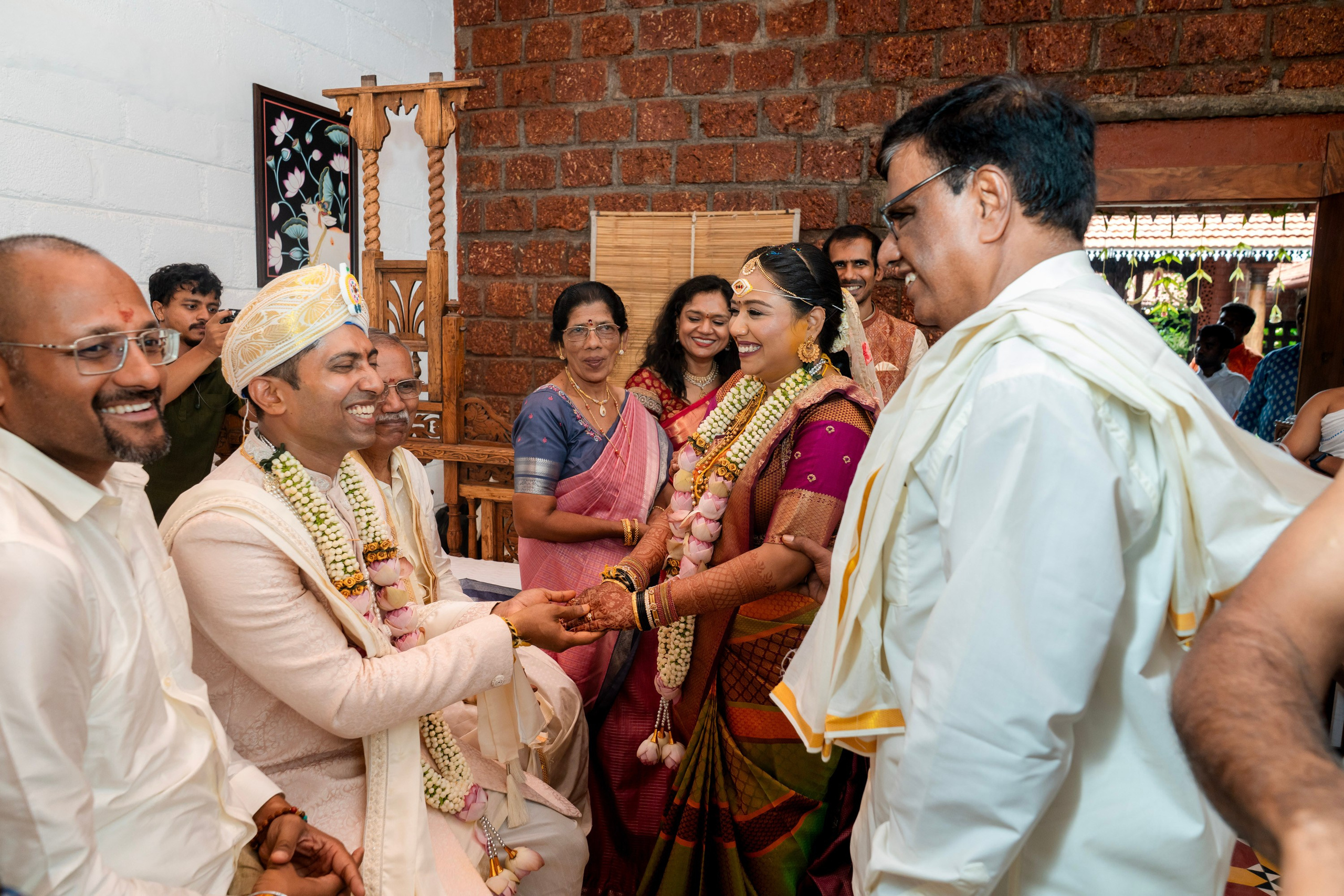 Anupaa & Reuben, Konkani Wedding at The Tharavadu Mane, Bangalore | Truly Yours