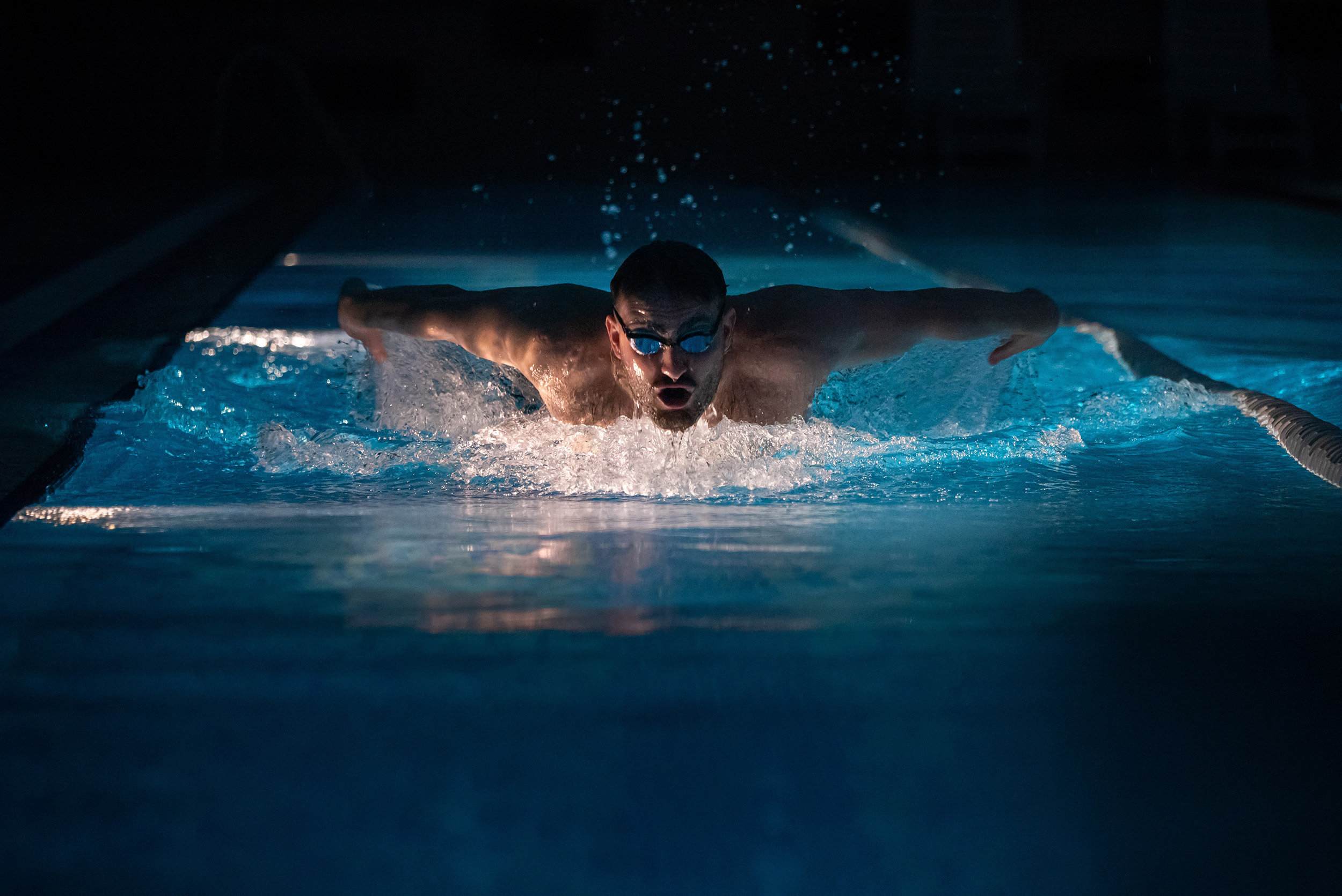 Competitive swimming