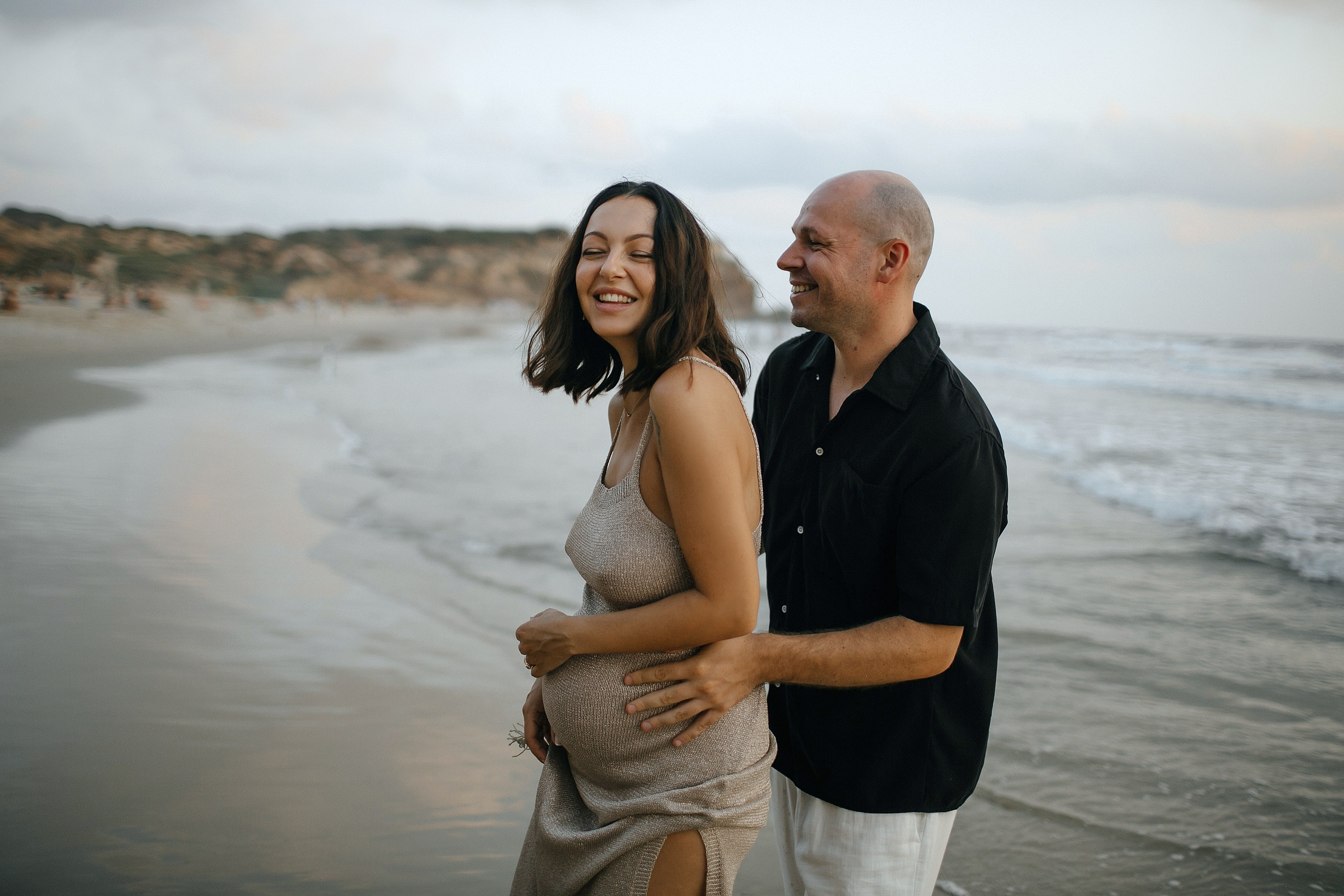 Katya & Fil Givat Olga. Family photographer in Israel