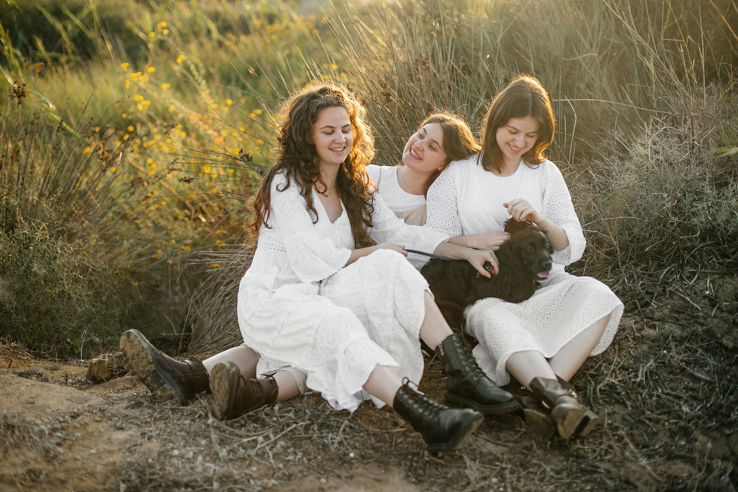 3 sisters Netanya. Family photographer in Israel