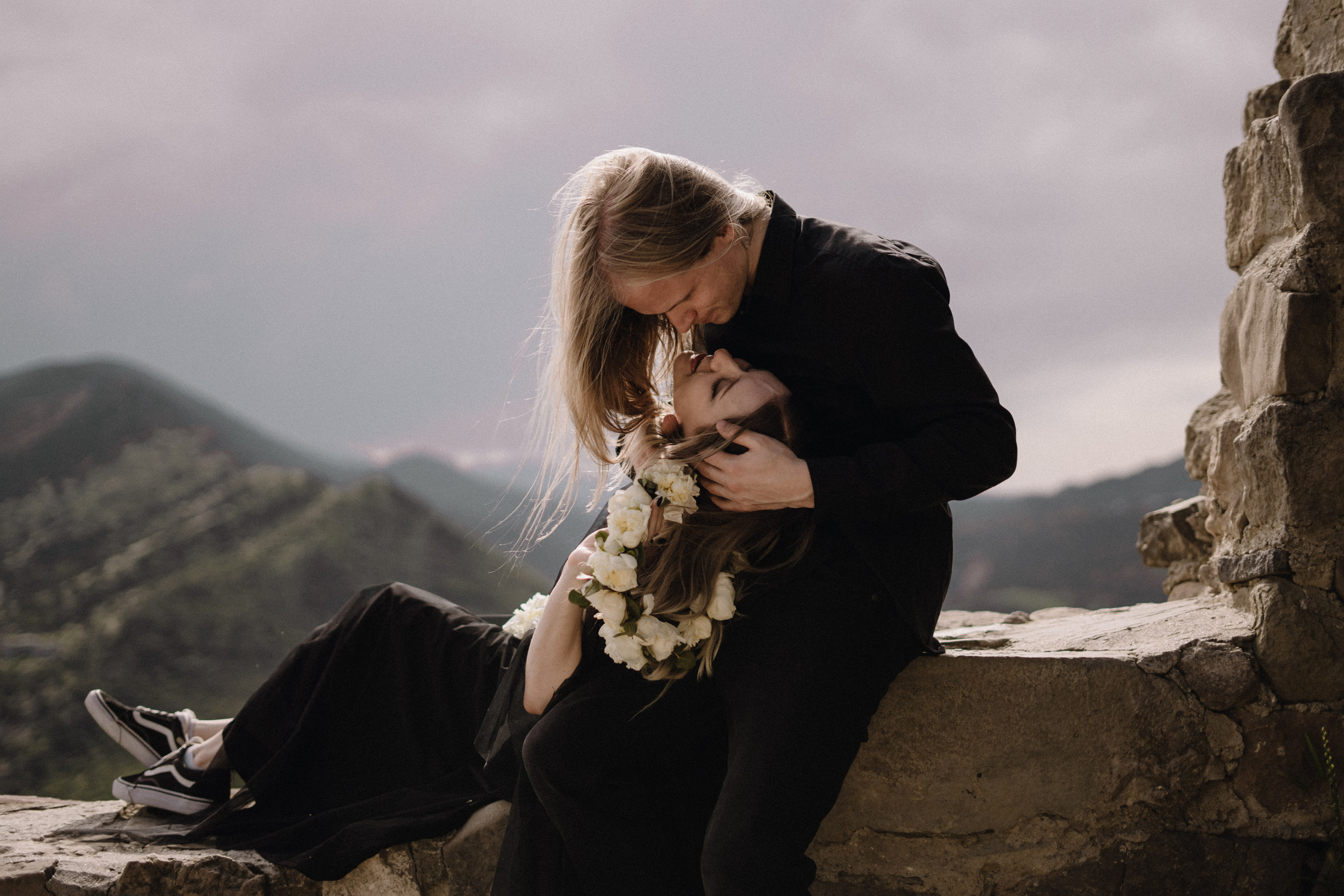 Jvari, Mtskheta. Dana & Nikolay. Дарья Филькова — фотограф и видеограф в Тбилиси, Грузия