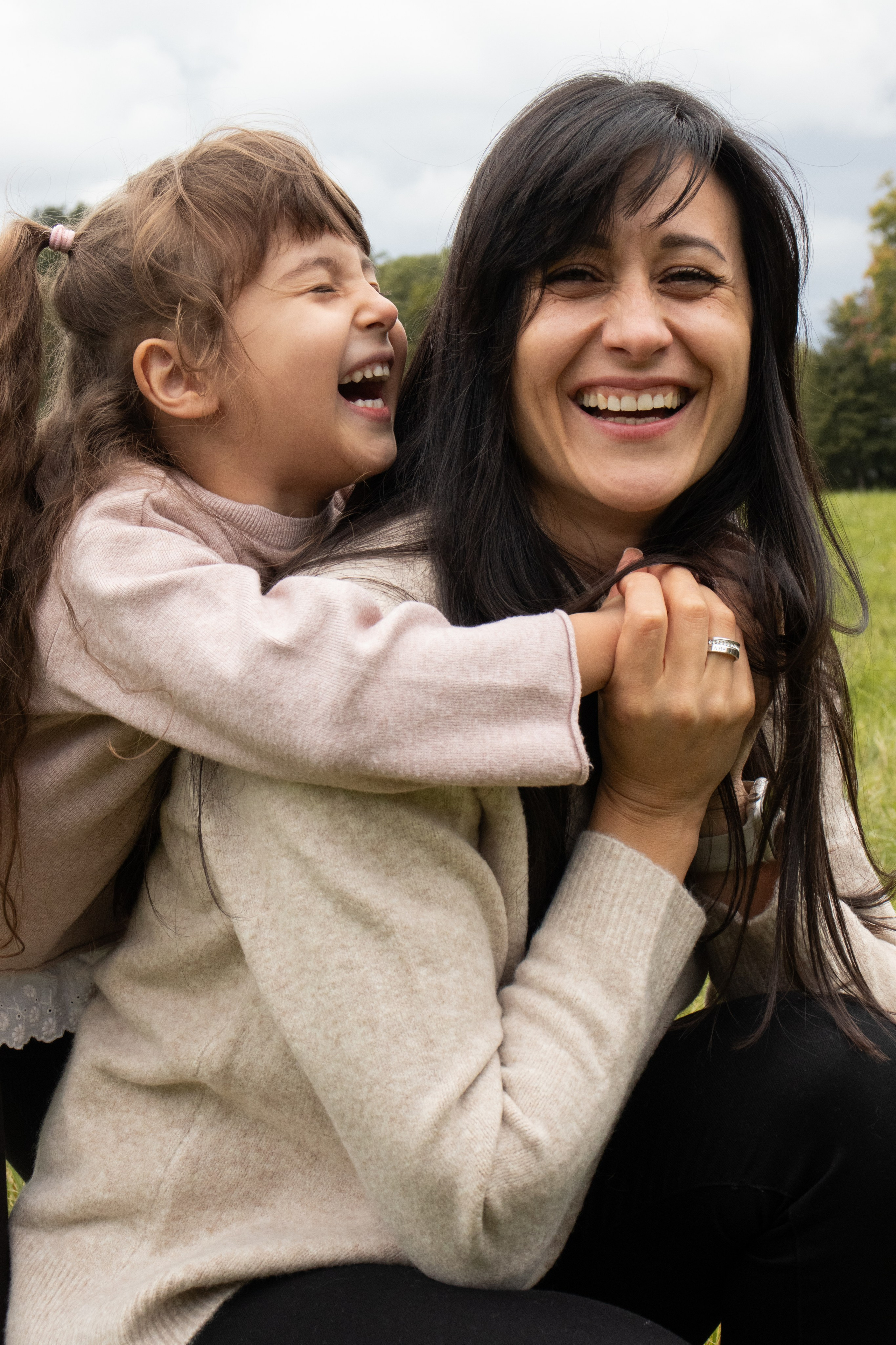Мама и дочь. Фотограф Лейпциг